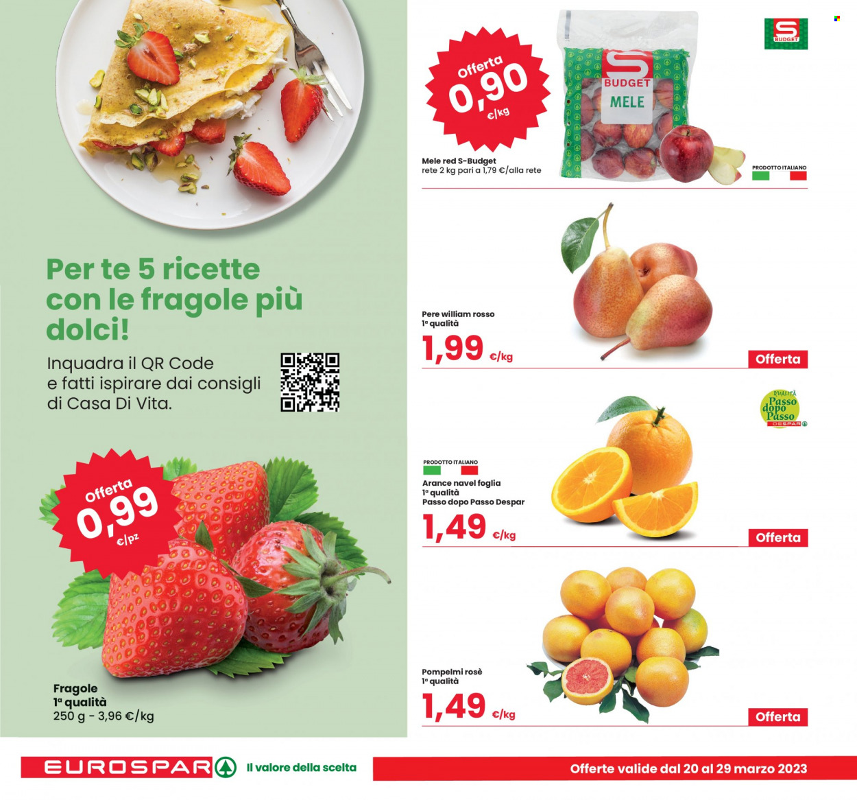 Volantino Eurospar - 20/3/2023 - 29/3/2023. Pagina 6