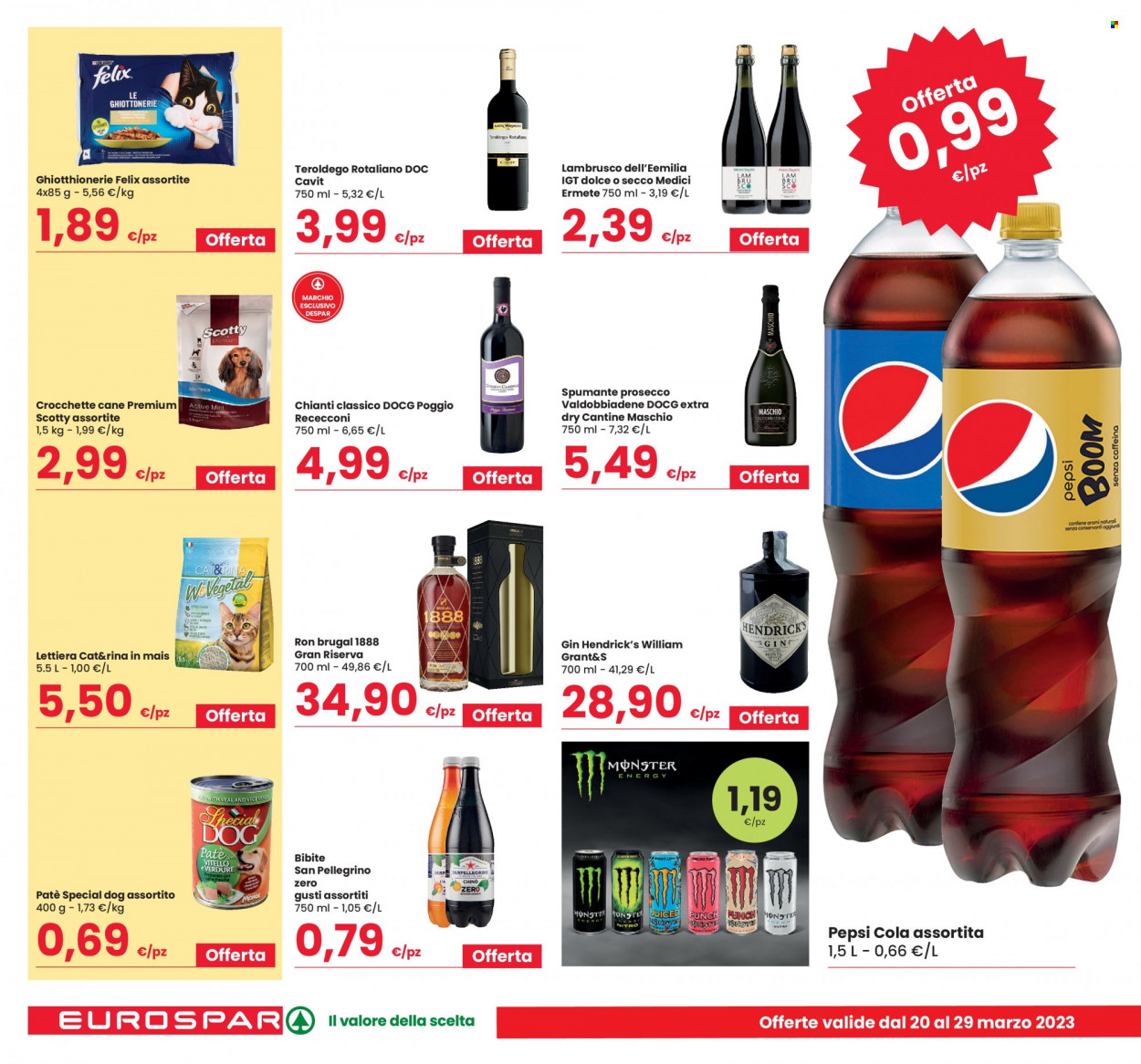 Volantino Eurospar - 20/3/2023 - 29/3/2023. Pagina 22