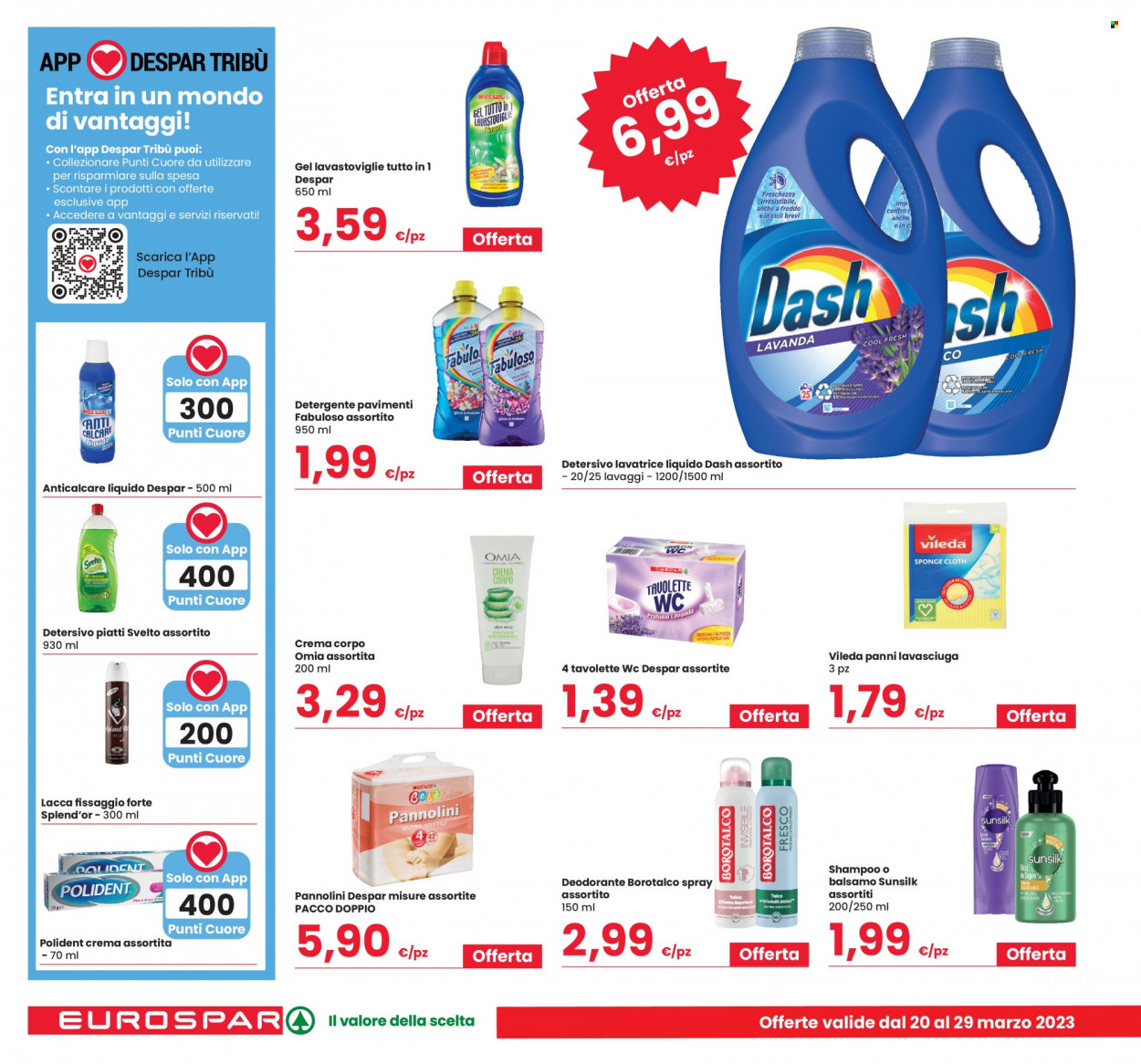 Volantino Eurospar - 20/3/2023 - 29/3/2023. Pagina 24