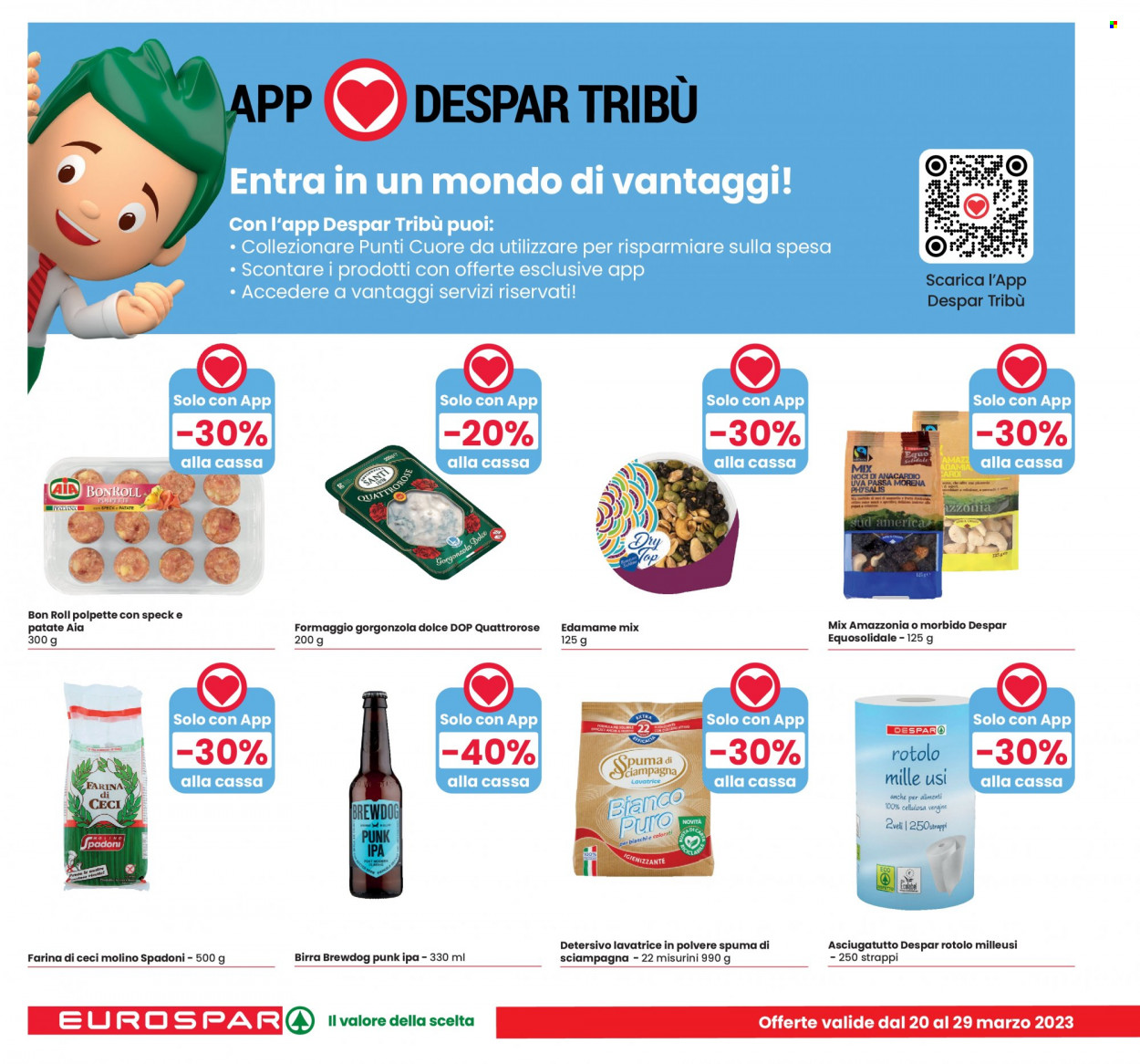 Volantino Eurospar - 20/3/2023 - 29/3/2023. Pagina 26