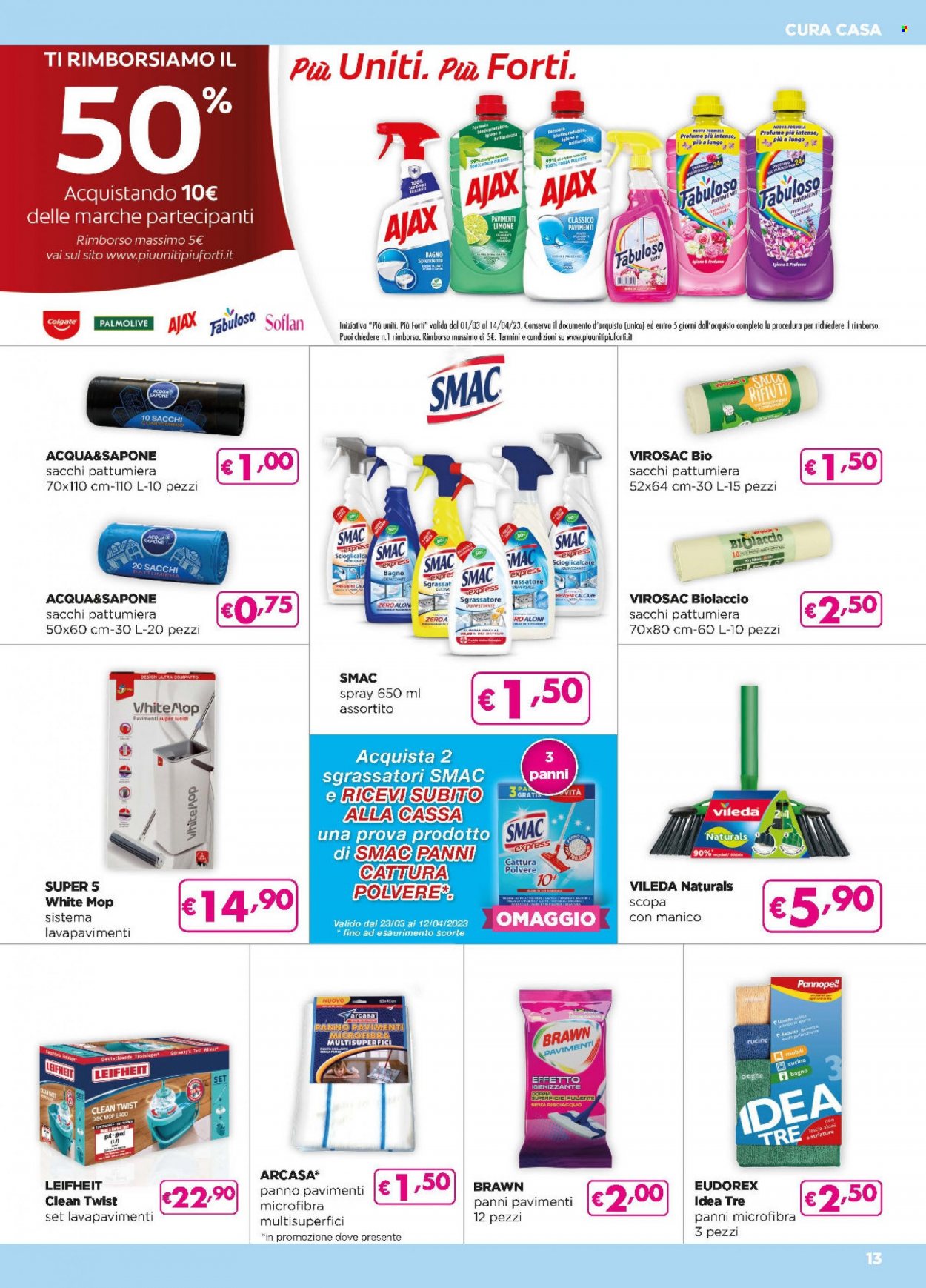 Volantino Acqua & Sapone - 23/3/2023 - 12/4/2023. Pagina 13