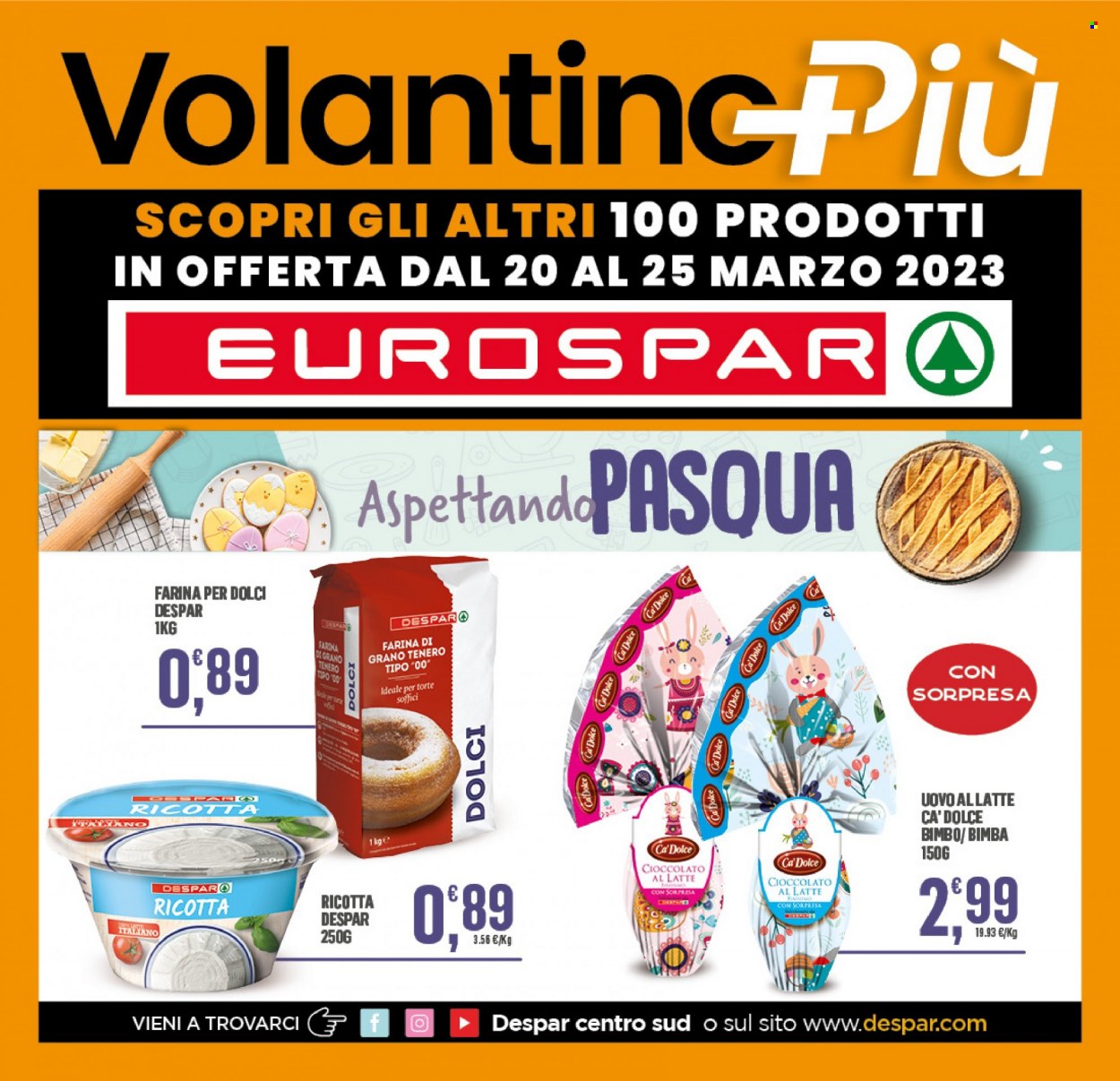 Volantino Eurospar - 20/3/2023 - 25/3/2023. Pagina 13