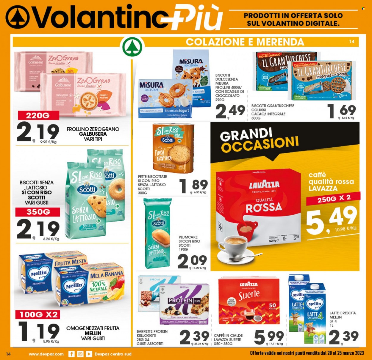 Volantino Eurospar - 20/3/2023 - 25/3/2023. Pagina 14