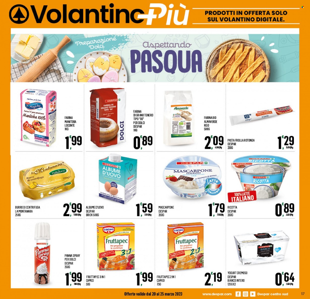 Volantino Despar - 20/3/2023 - 25/3/2023. Pagina 17