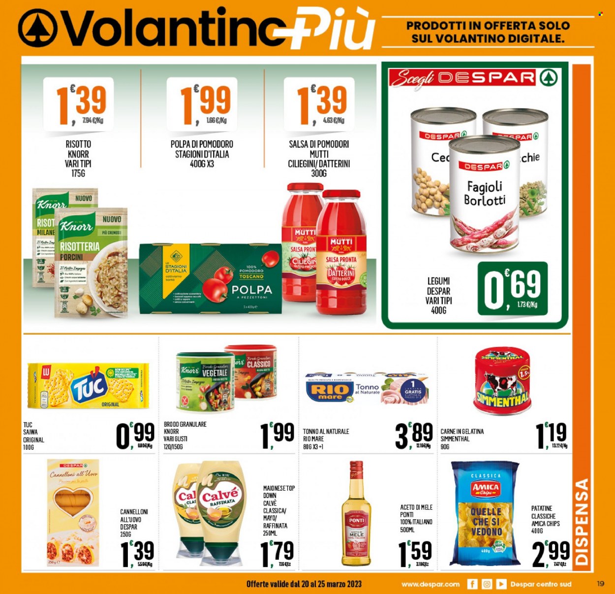 Volantino Despar - 20/3/2023 - 25/3/2023. Pagina 19