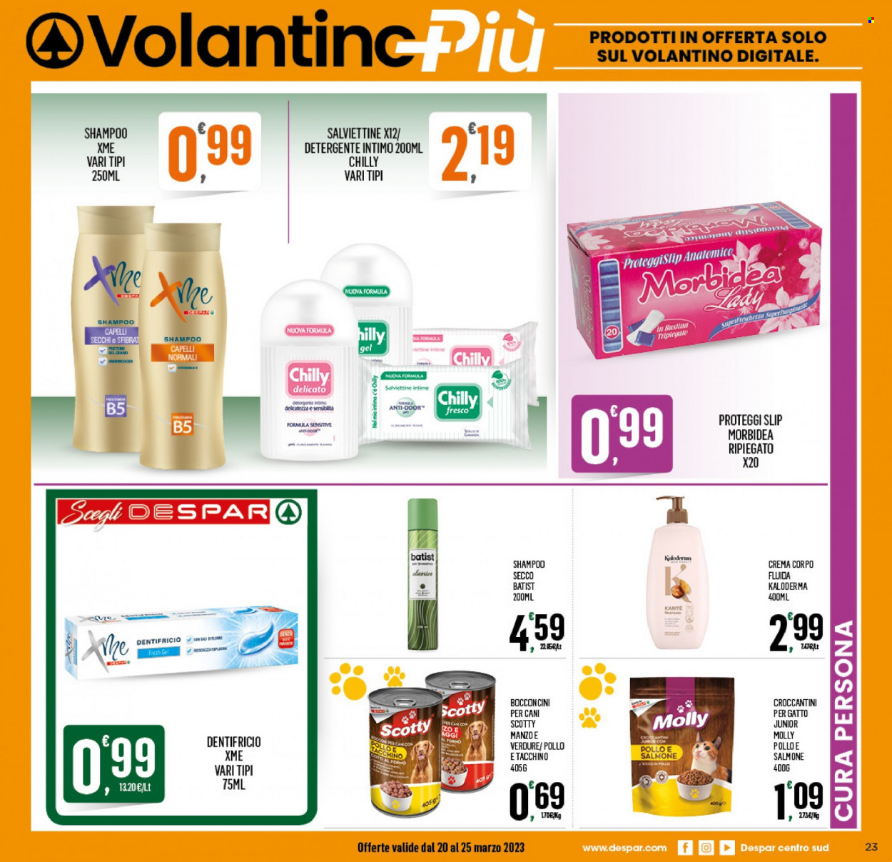 Volantino Despar - 20/3/2023 - 25/3/2023. Pagina 23