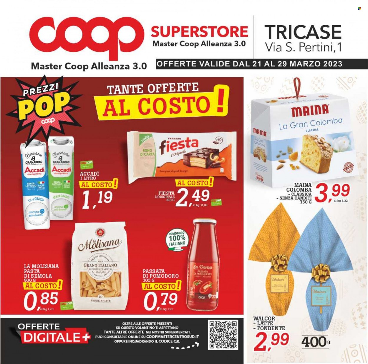 Leták Coop - 21.3.2023 - 29.3.2023. Strana 1