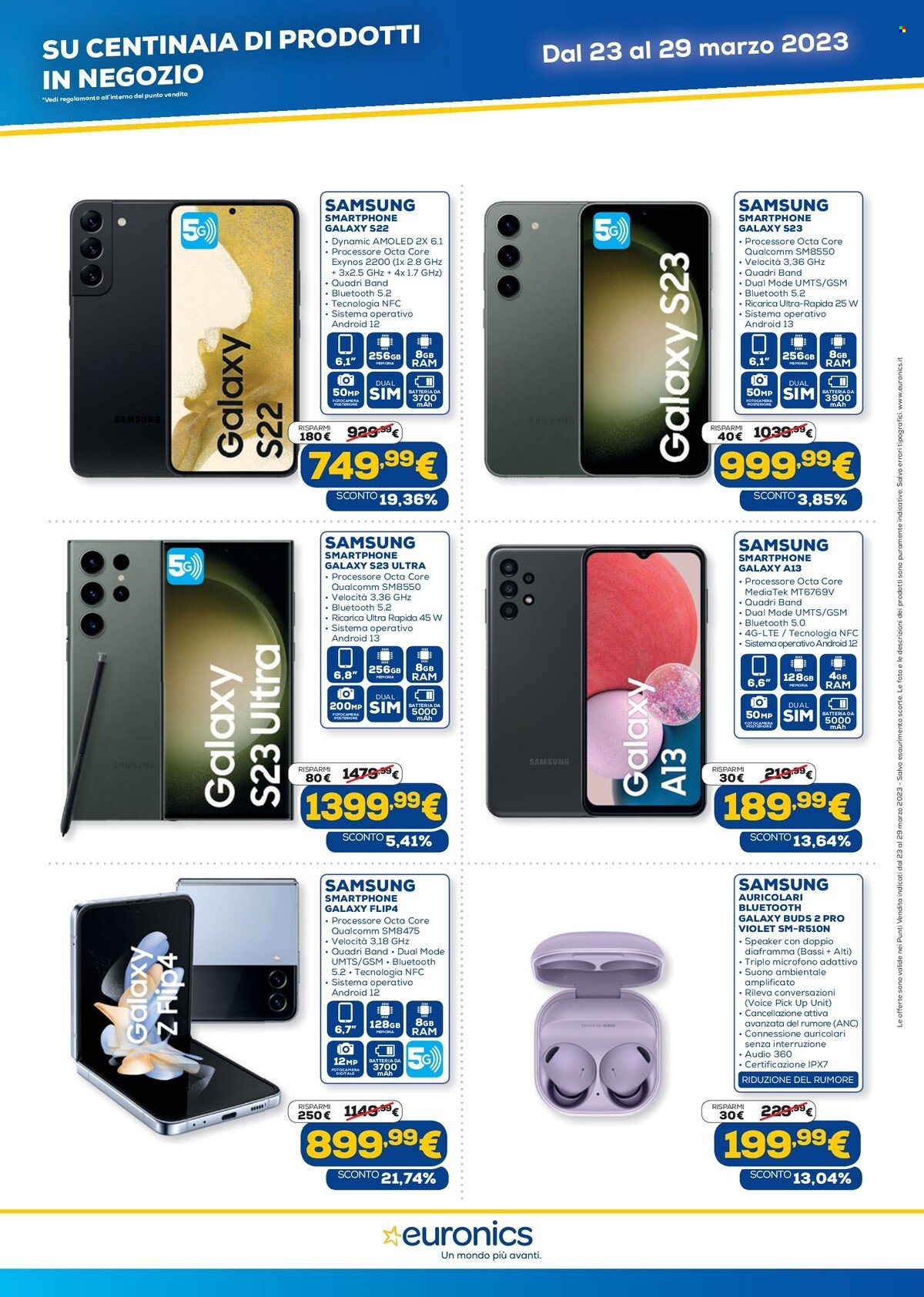 Volantino Euronics - 23/3/2023 - 29/3/2023. Pagina 11