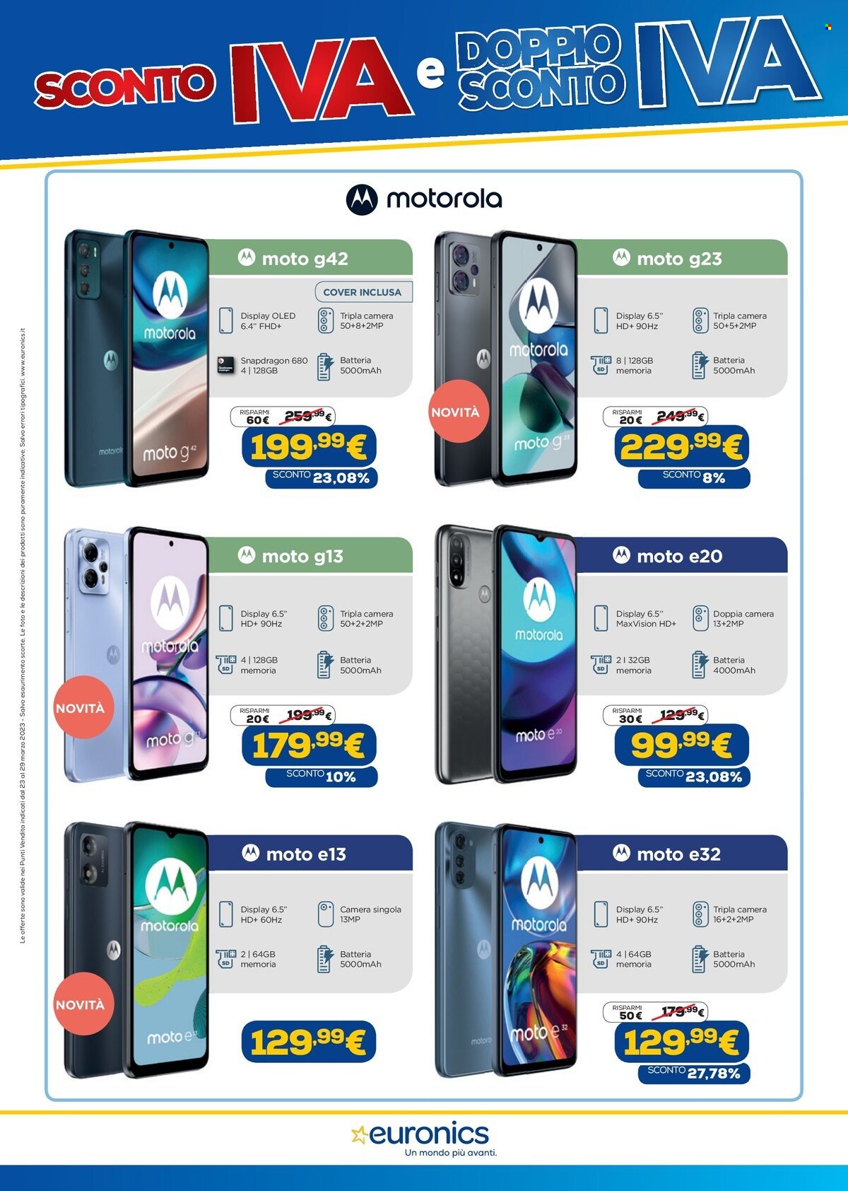 Volantino Euronics - 23/3/2023 - 29/3/2023. Pagina 12
