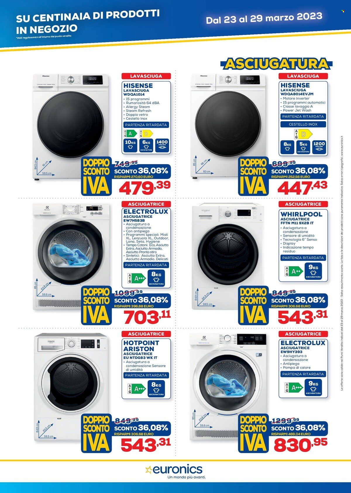 Volantino Euronics - 23/3/2023 - 29/3/2023. Pagina 22