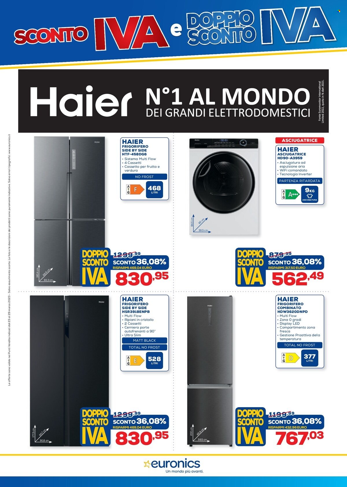 Volantino Euronics - 23/3/2023 - 29/3/2023. Pagina 23