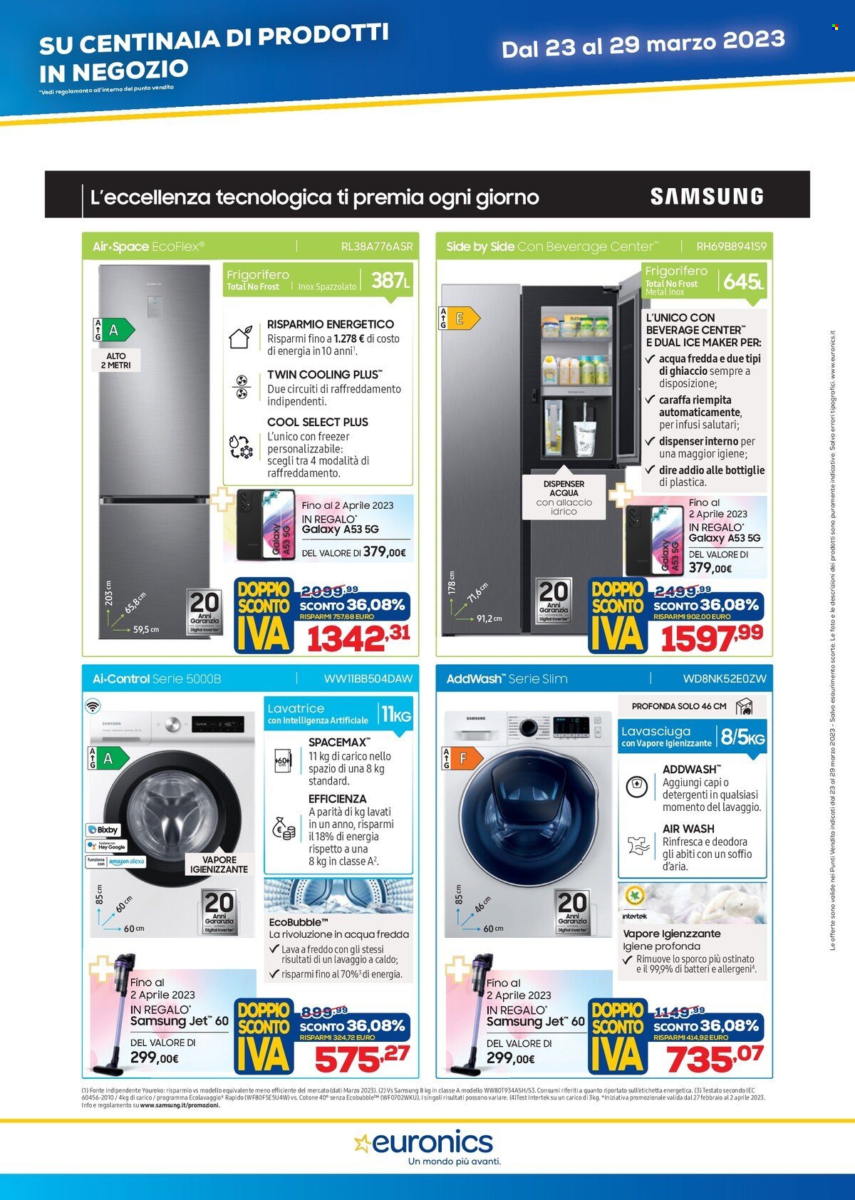 Volantino Euronics - 23/3/2023 - 29/3/2023. Pagina 24