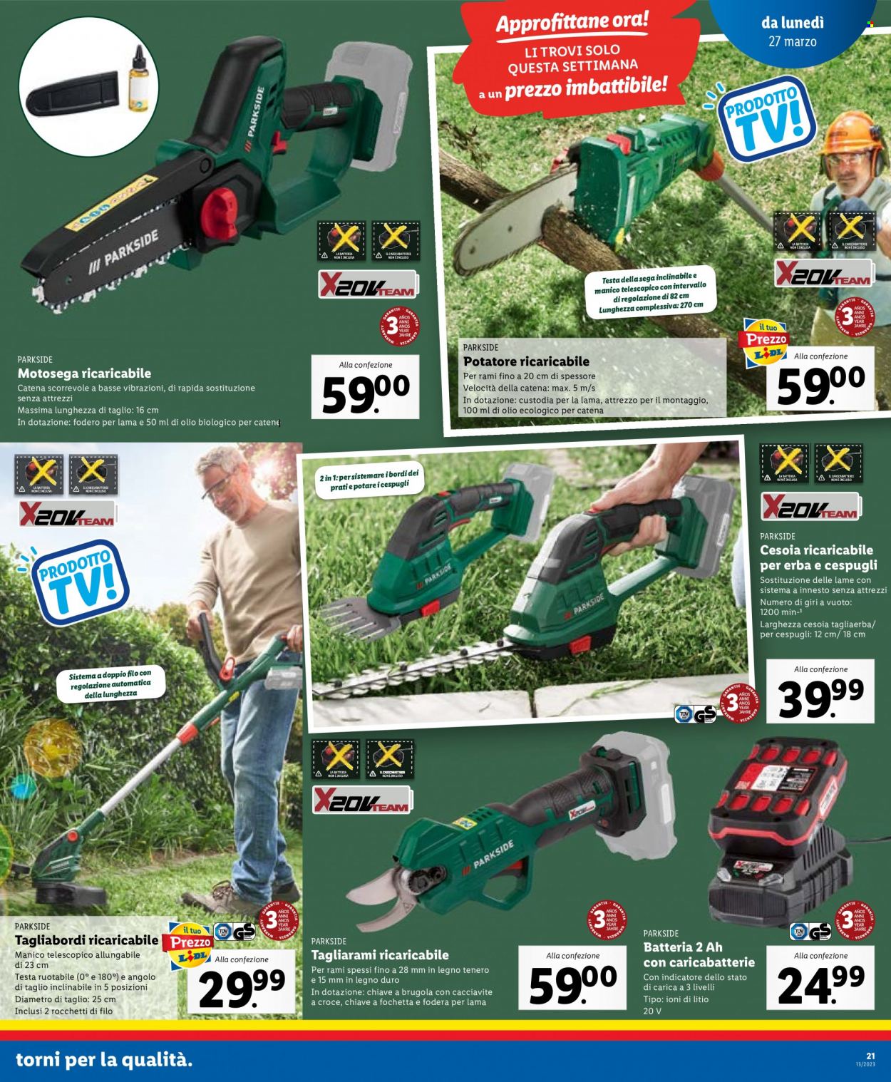 Volantino Lidl - 27/3/2023 - 2/4/2023. Pagina 21