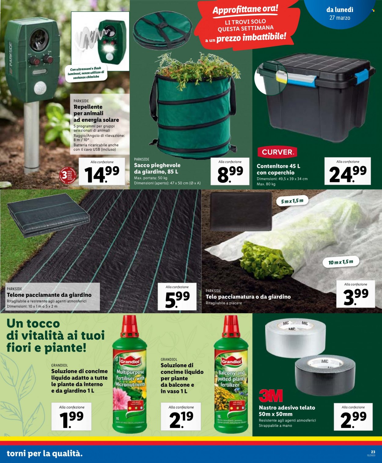 Volantino Lidl - 27/3/2023 - 2/4/2023. Pagina 23