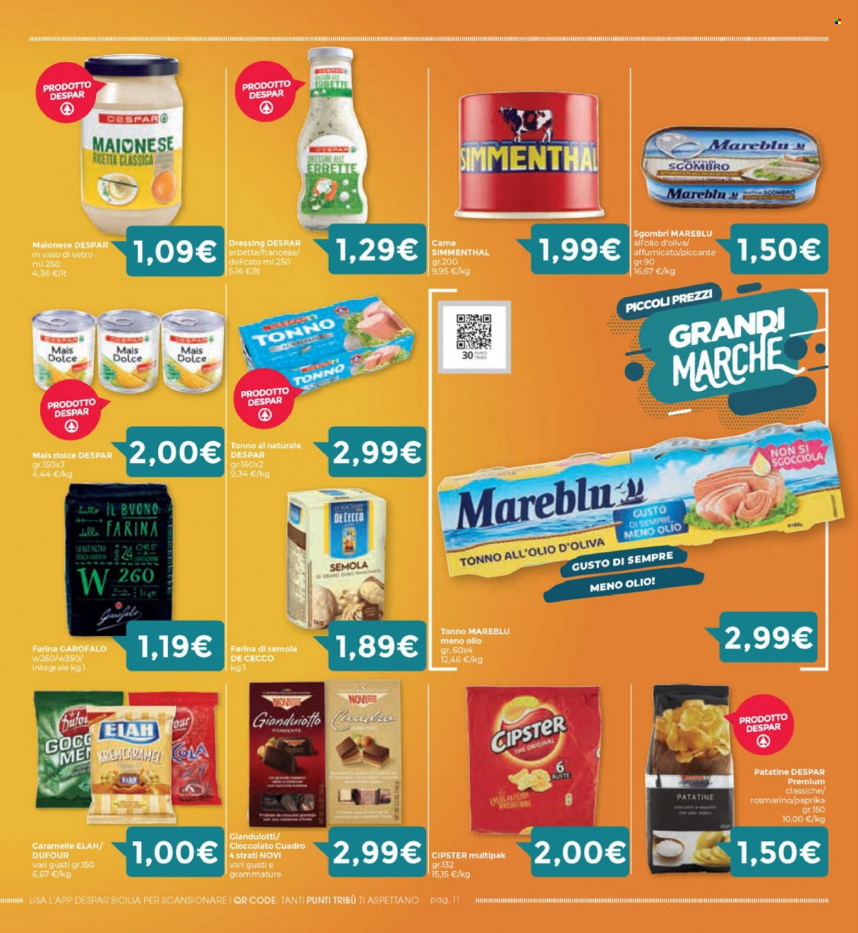Volantino Eurospar - 23/3/2023 - 30/3/2023. Pagina 11