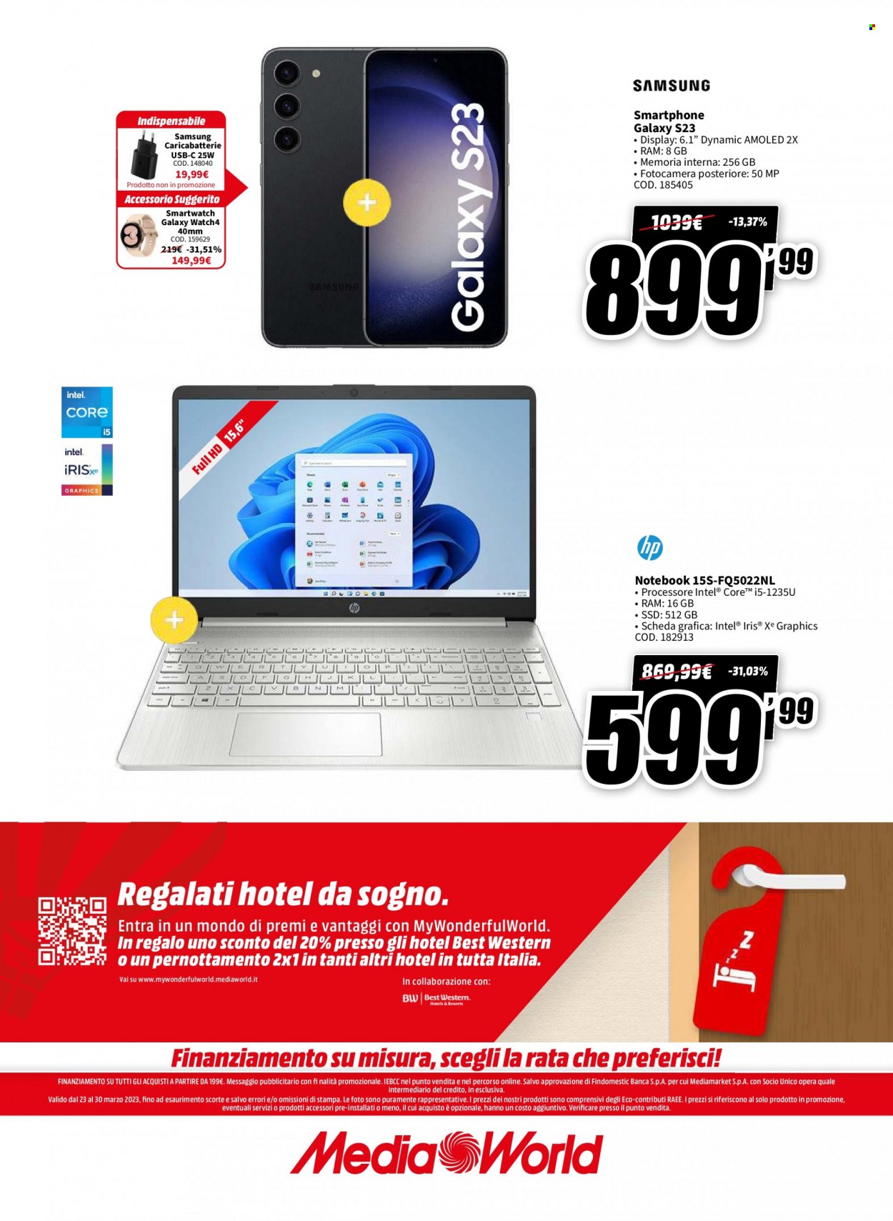 Volantino MediaWorld - 23/3/2023 - 30/3/2023. Pagina 36