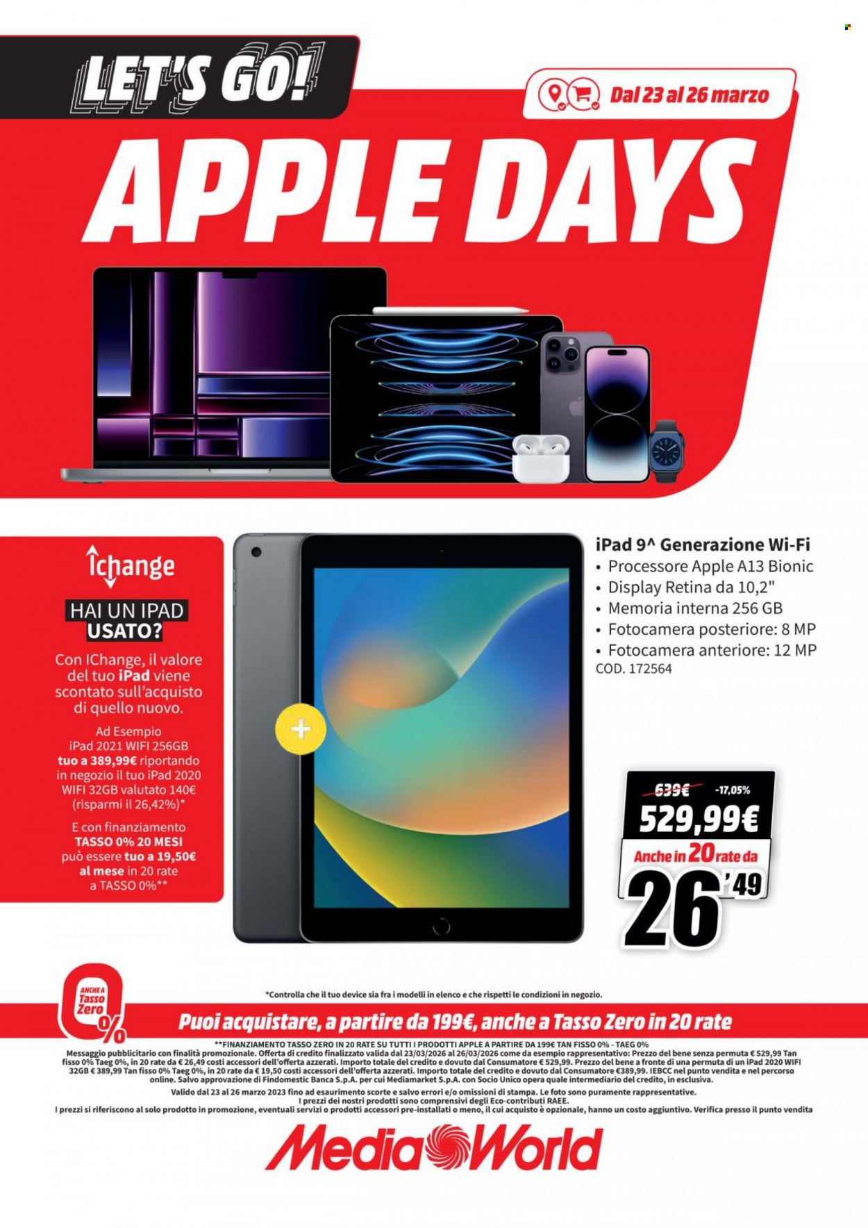 Volantino MediaWorld - 23/3/2023 - 26/3/2023. Pagina 4