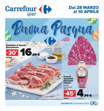 Volantino Carrefour - 28/3/2023 - 10/4/2023.