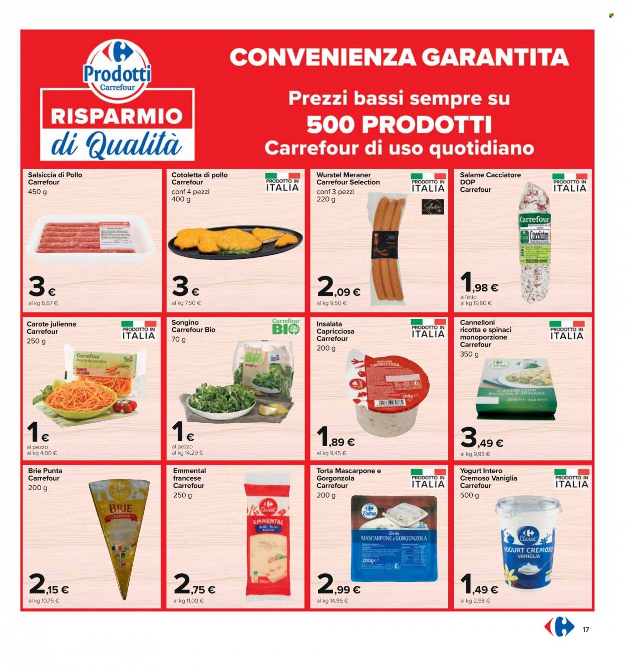 Volantino Carrefour - 28/3/2023 - 10/4/2023. Pagina 17
