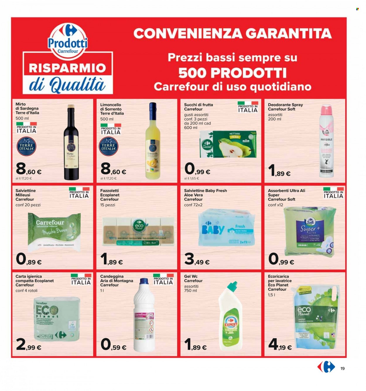 Volantino Carrefour - 28/3/2023 - 10/4/2023. Pagina 19