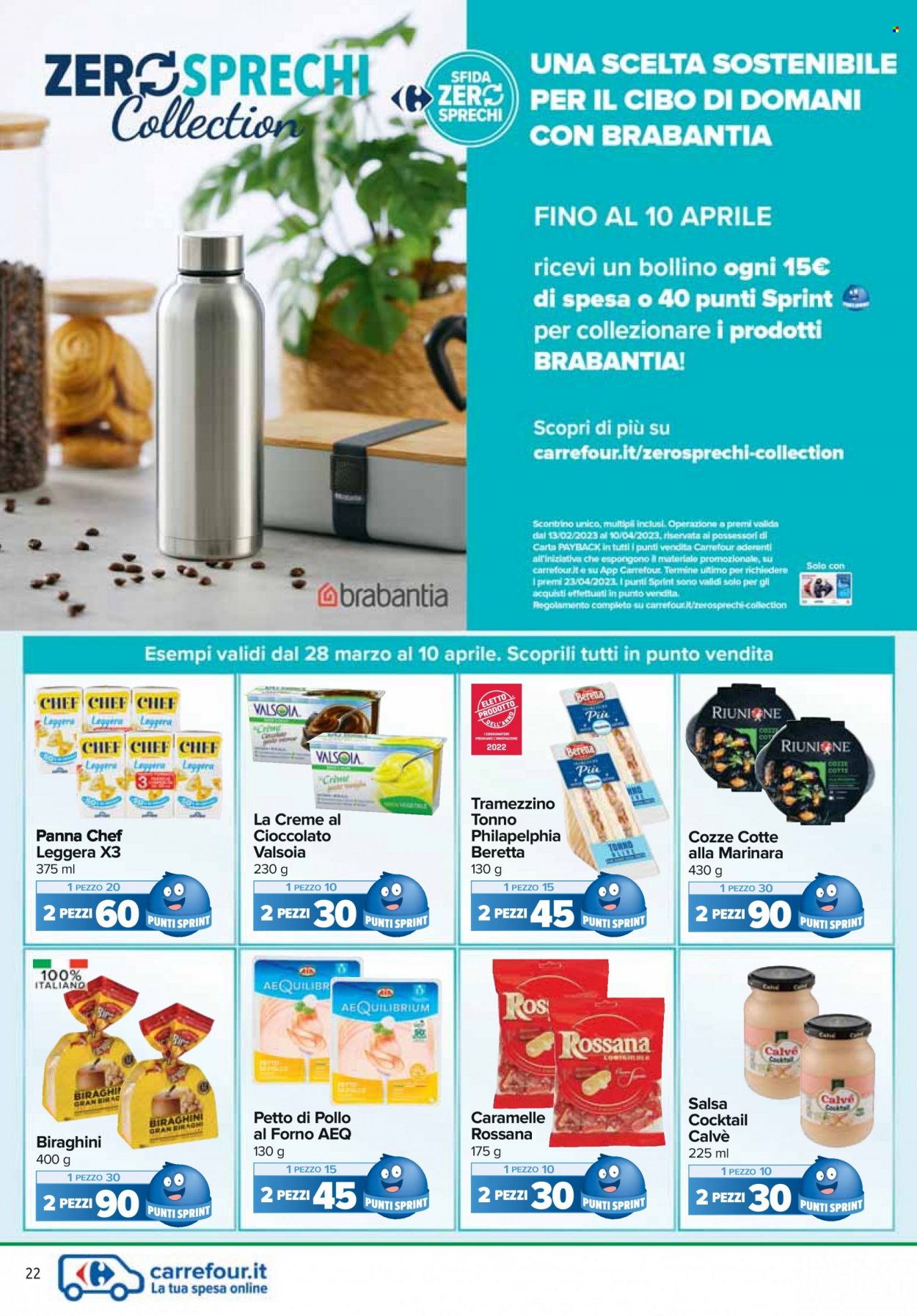 Volantino Carrefour - 28/3/2023 - 10/4/2023. Pagina 22