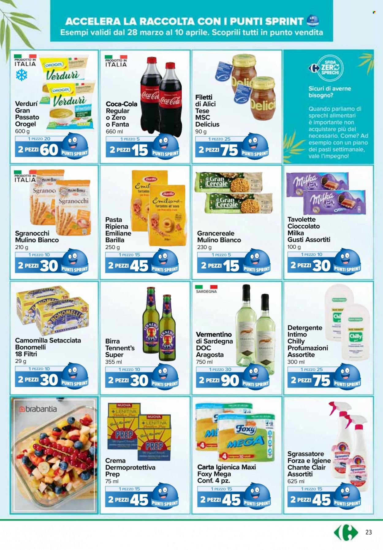 Volantino Carrefour - 28/3/2023 - 10/4/2023. Pagina 23