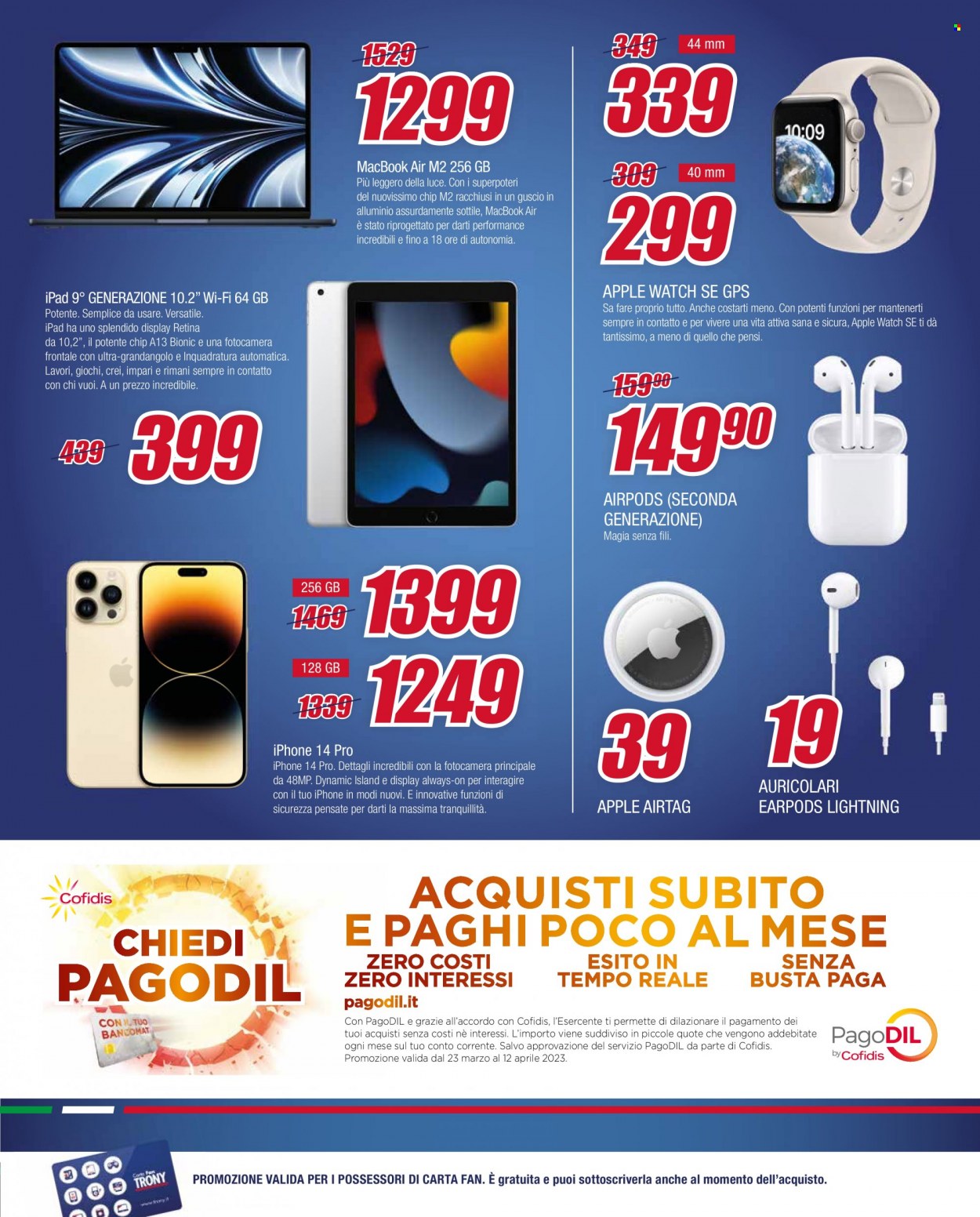 Volantino Trony - 23/3/2023 - 12/4/2023. Pagina 27