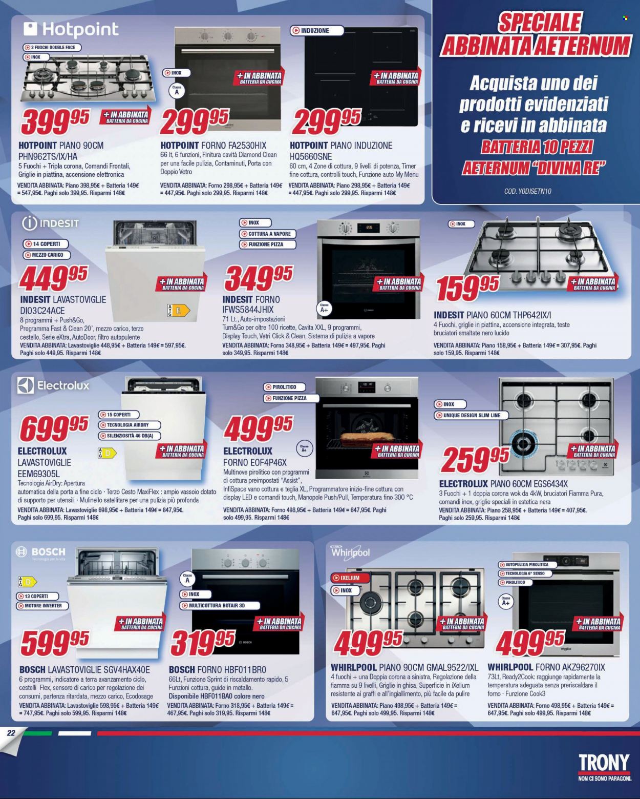 Volantino Trony - 21/3/2023 - 5/4/2023. Pagina 22