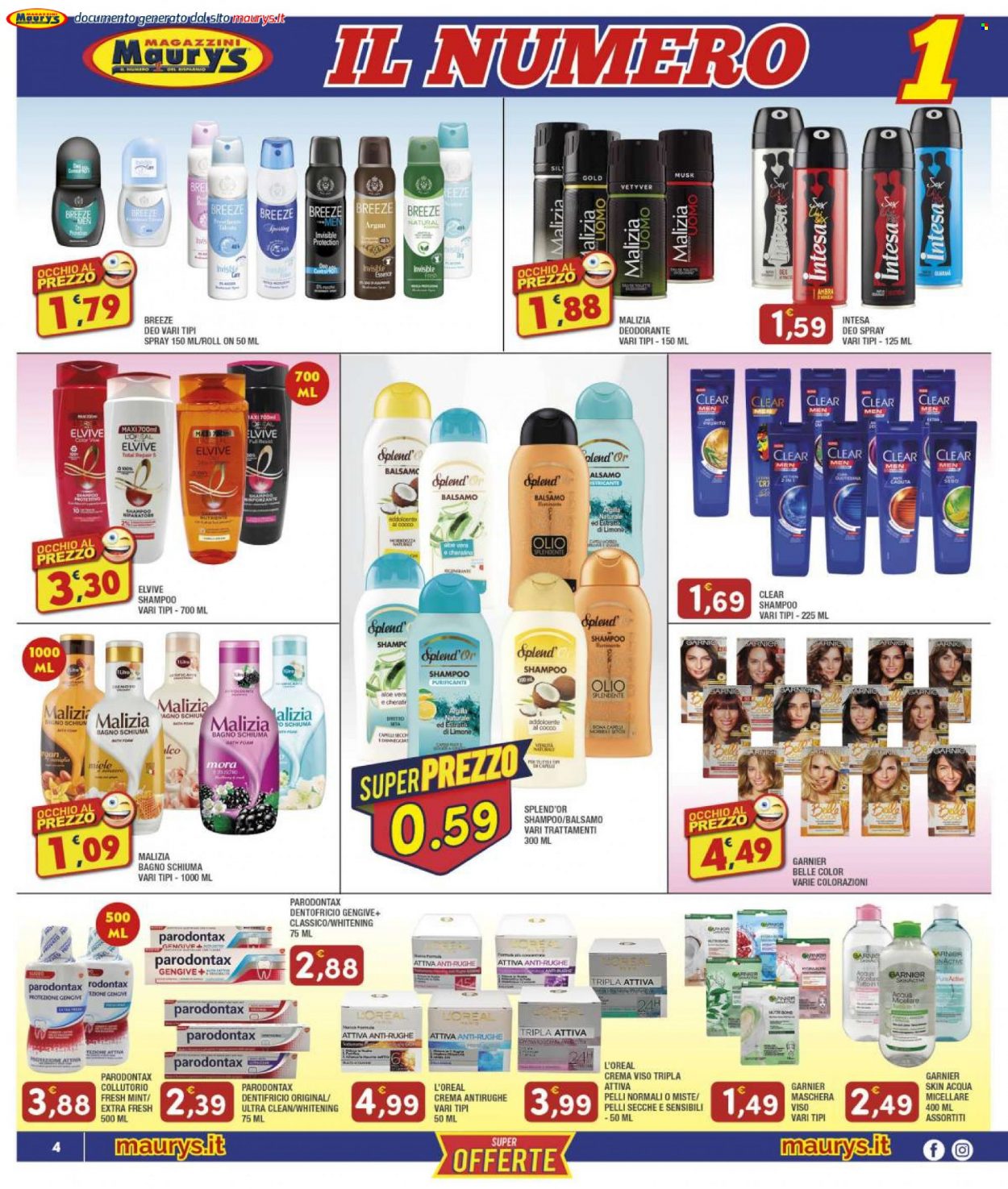 Volantino Maury's - 25/3/2023 - 15/4/2023. Pagina 4