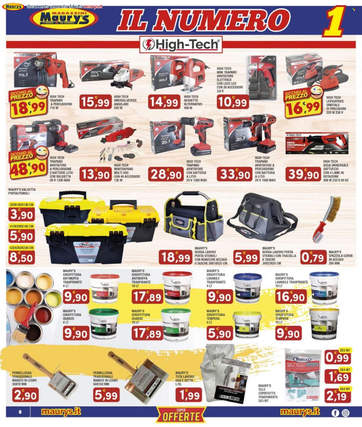 Volantino Maury's - 25/3/2023 - 15/4/2023. Pagina 8