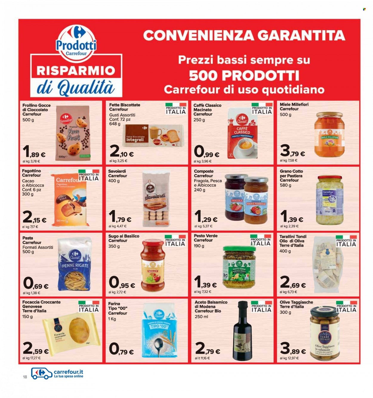 Volantino Carrefour - 28/3/2023 - 10/4/2023. Pagina 18