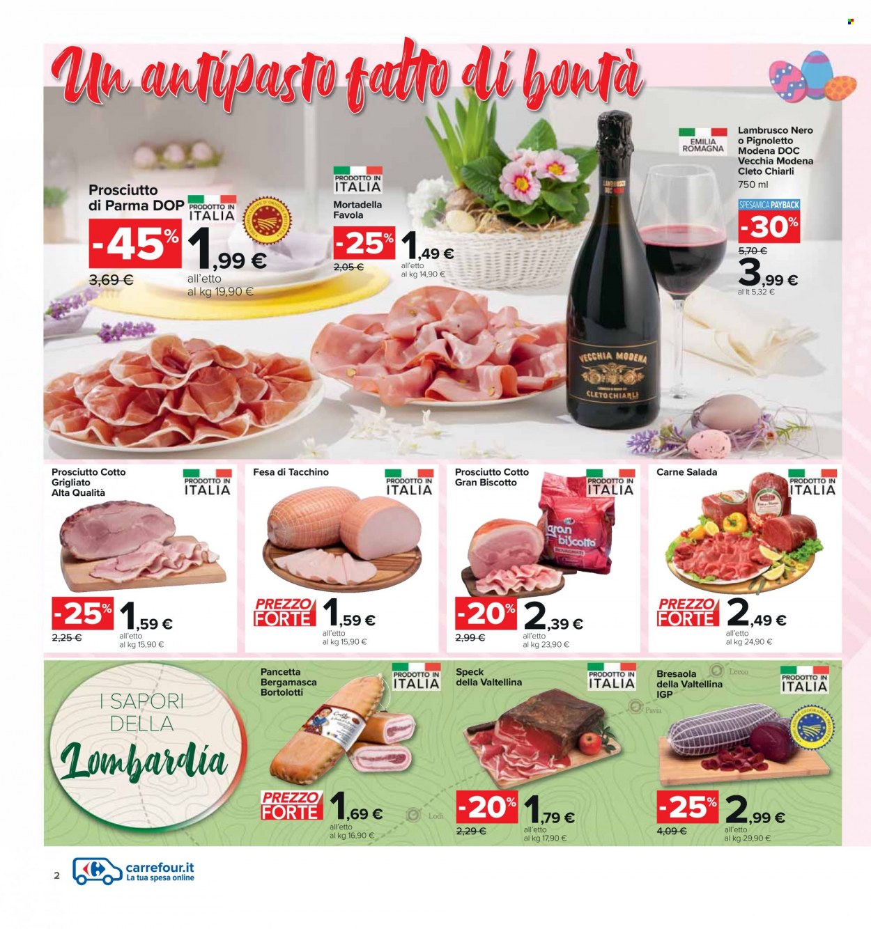 Volantino Carrefour - 28/3/2023 - 10/4/2023. Pagina 2