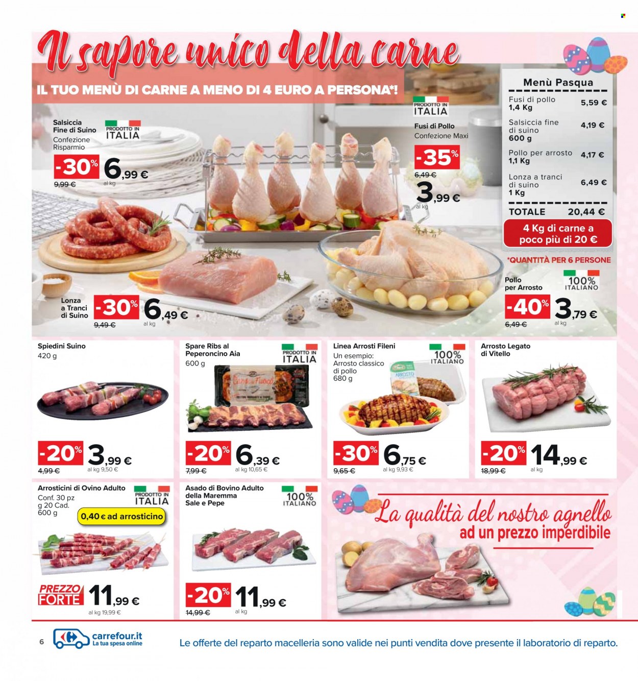 Leták Carrefour - 28.3.2023 - 10.4.2023. Strana 6