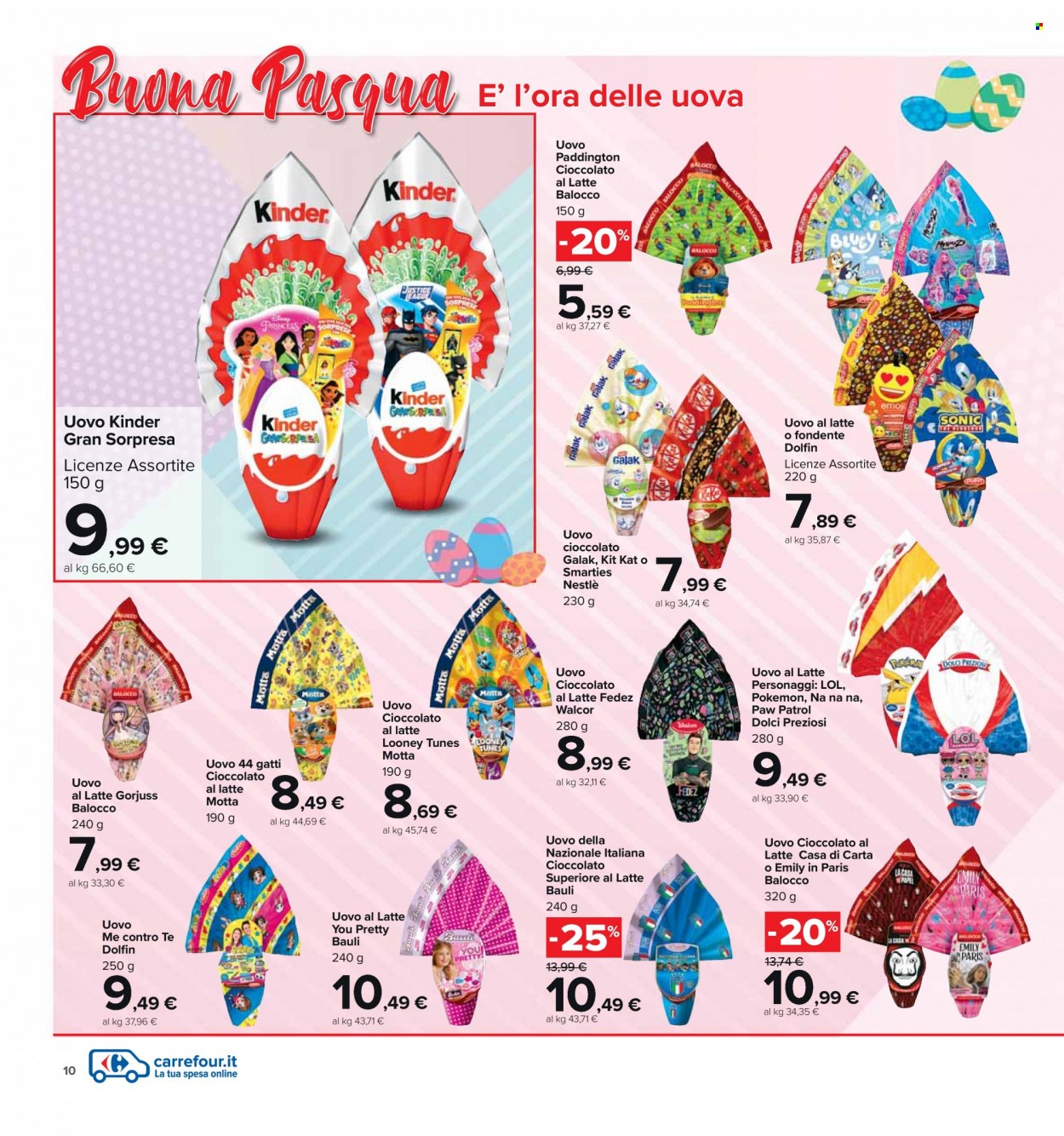 Leták Carrefour - 28.3.2023 - 10.4.2023. Strana 10