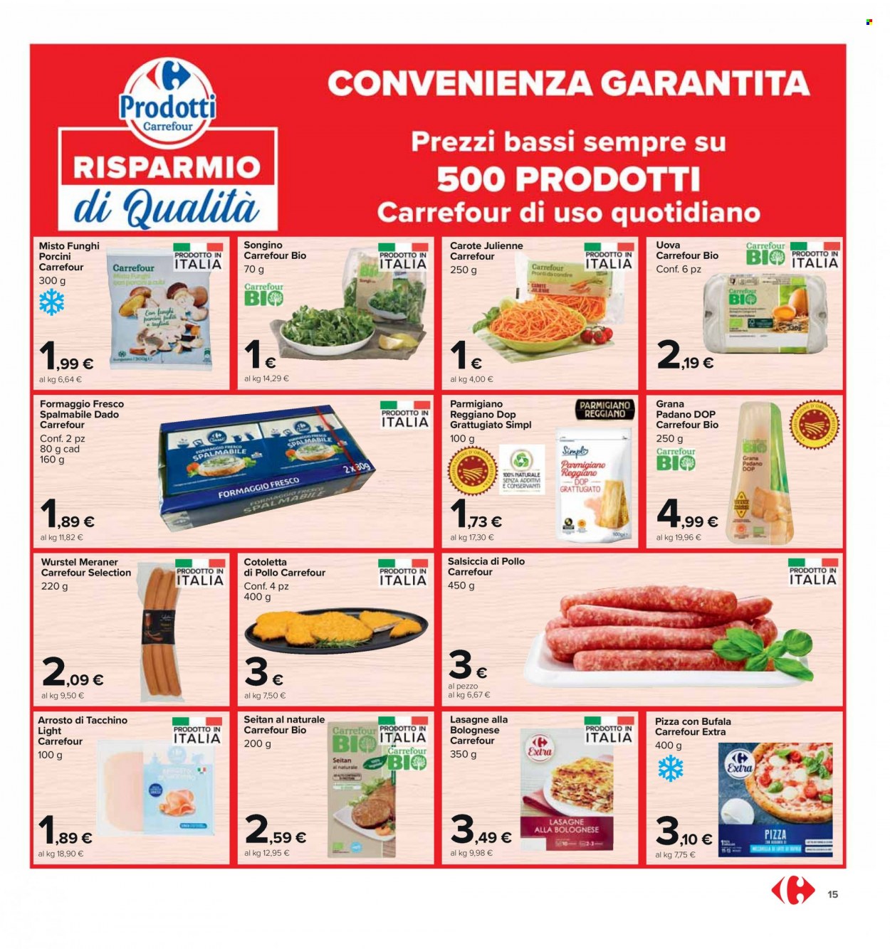 Leták Carrefour - 28.3.2023 - 10.4.2023. Strana 15