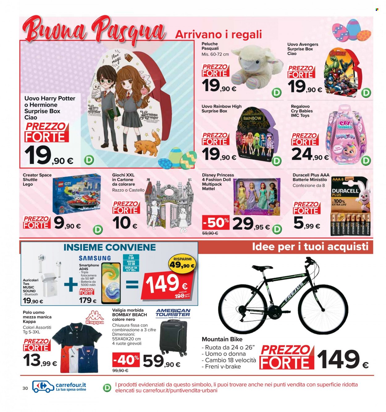 Volantino Carrefour - 28/3/2023 - 10/4/2023. Pagina 30