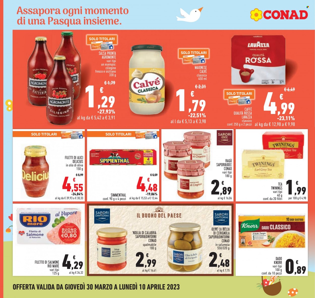 Volantino Conad - 30/3/2023 - 10/4/2023. Pagina 14