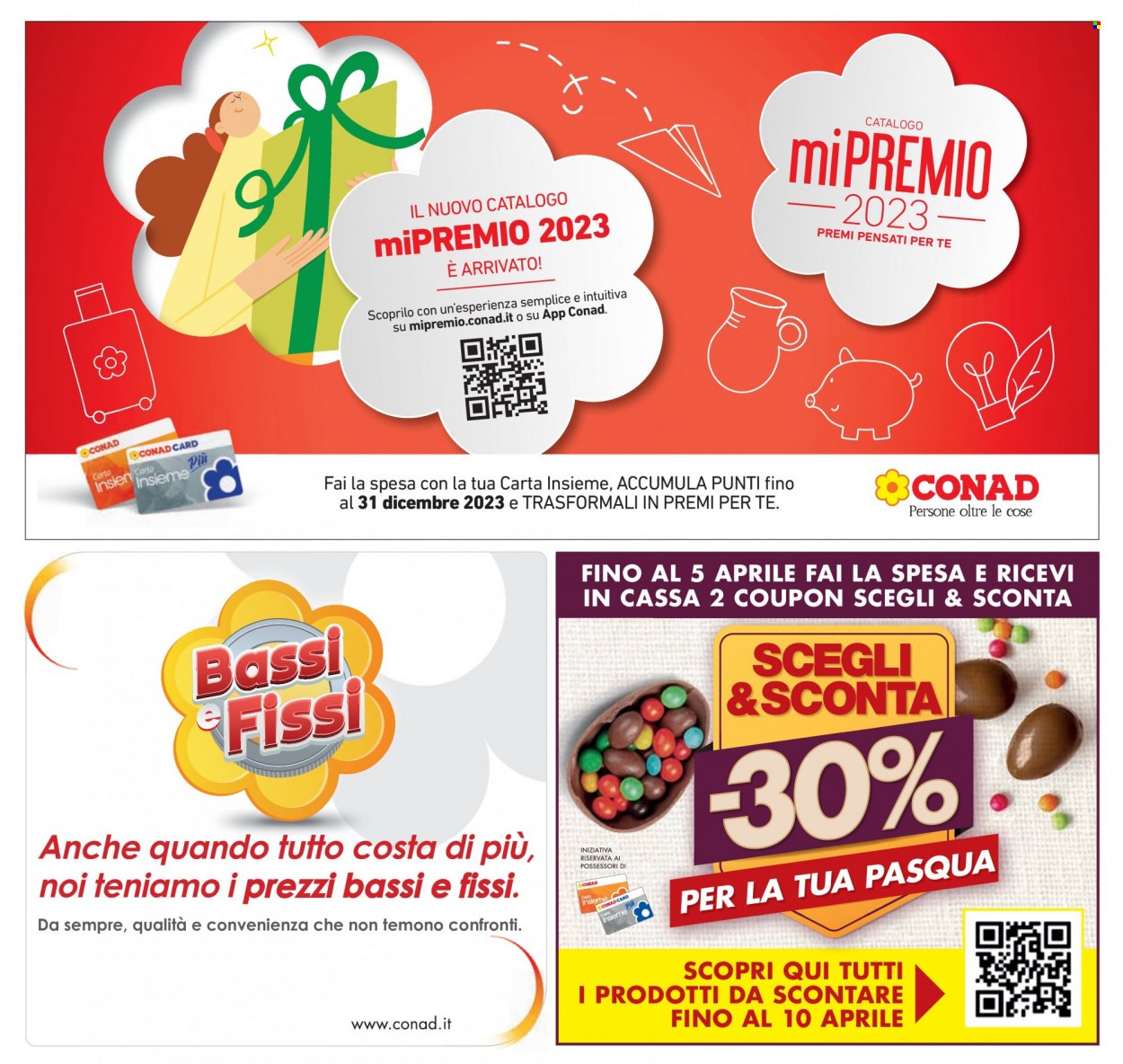 Volantino Conad - 30/3/2023 - 10/4/2023. Pagina 21
