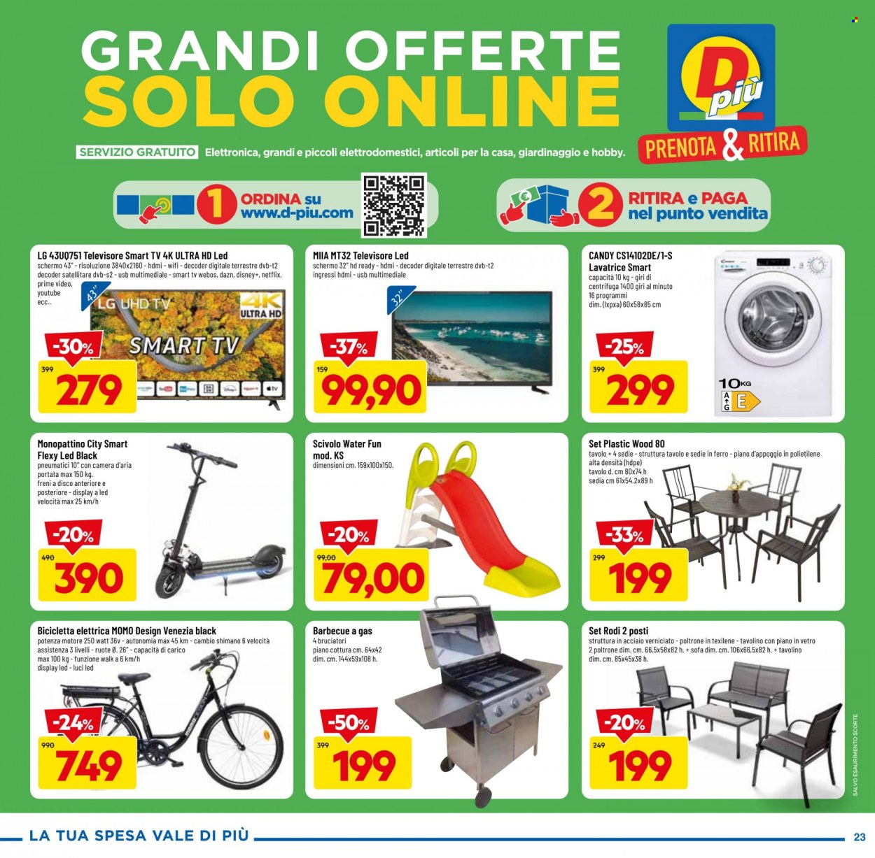 Volantino Dpiù - 27/3/2023 - 12/4/2023. Pagina 23