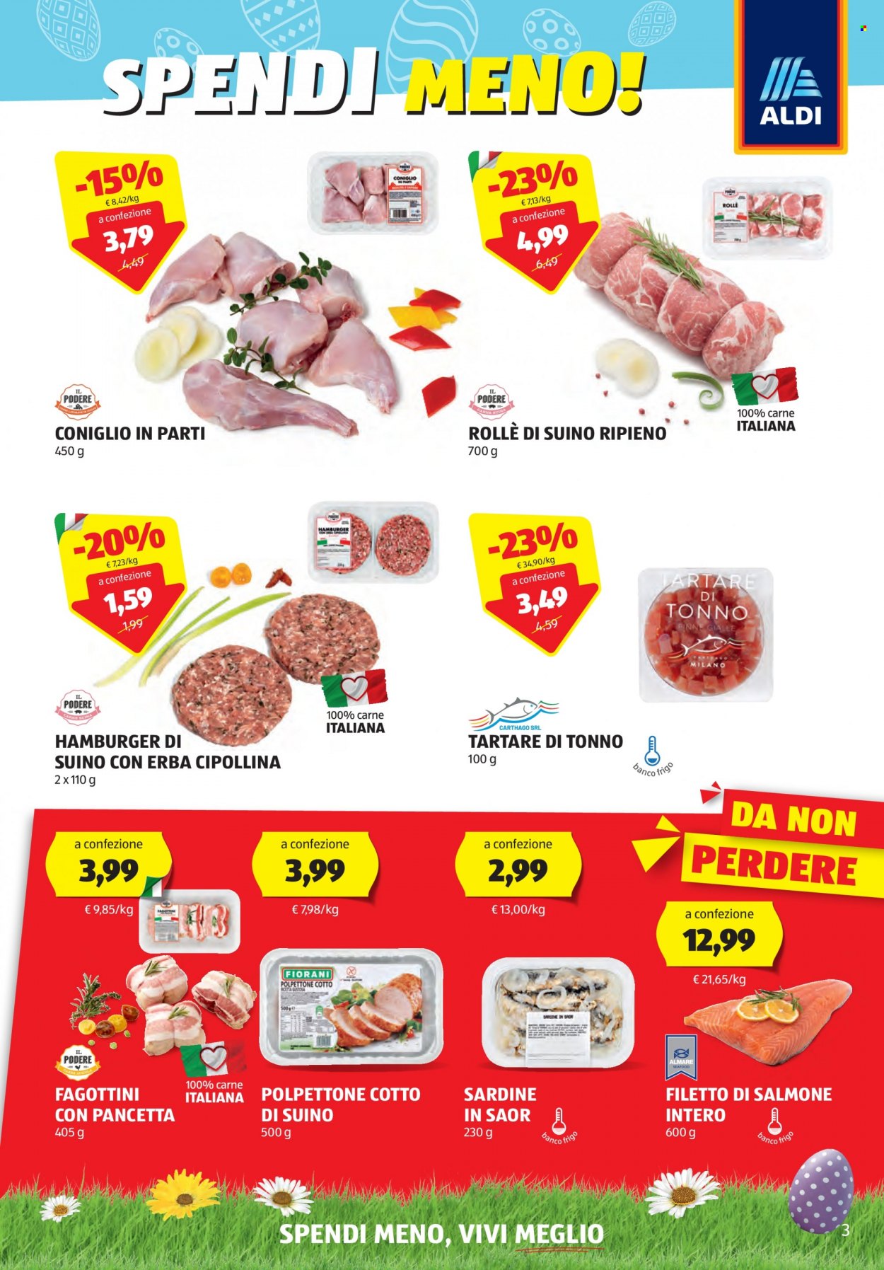 Volantino Aldi - 3/4/2023 - 8/4/2023. Pagina 3