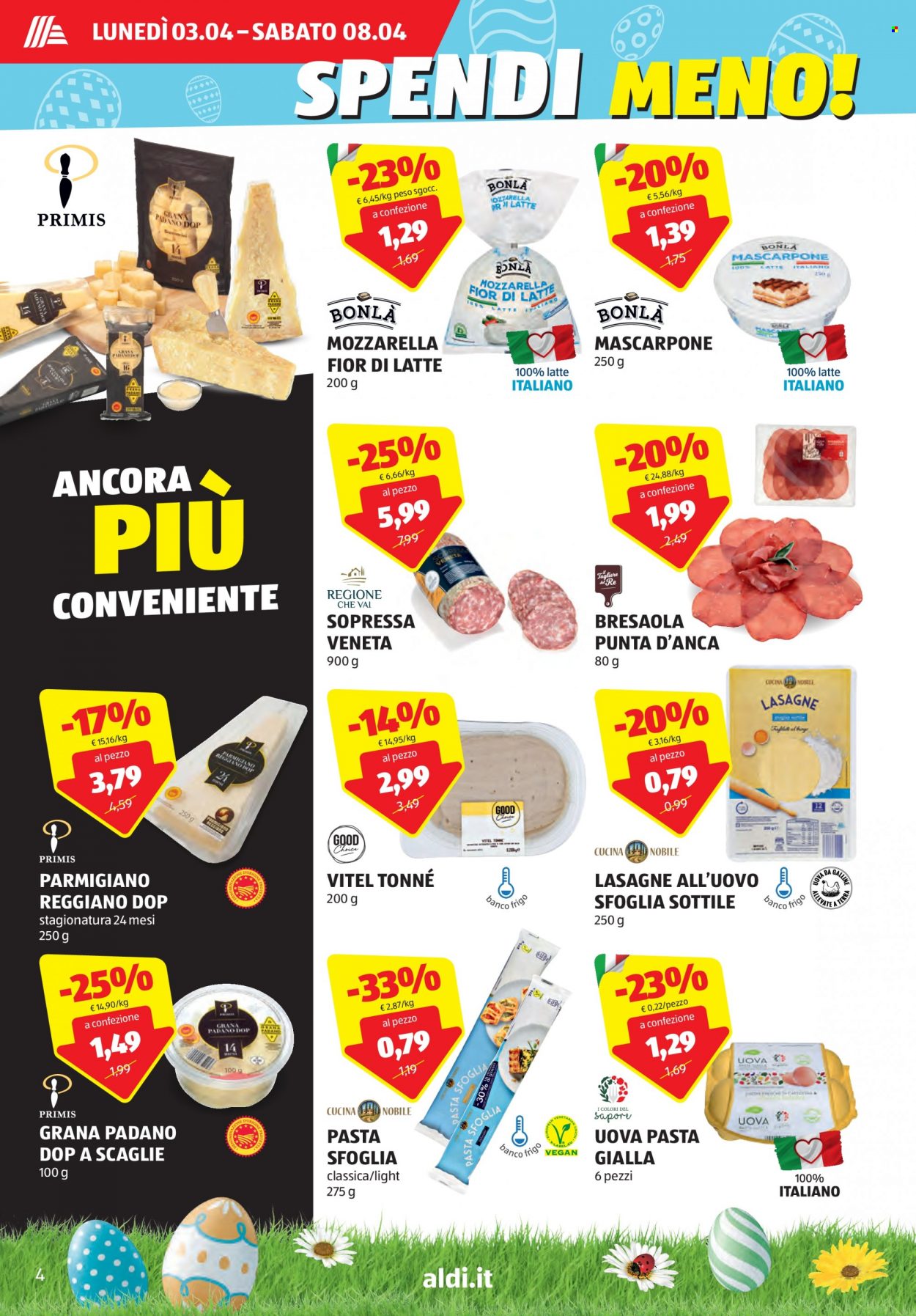 Volantino Aldi - 3/4/2023 - 8/4/2023. Pagina 4
