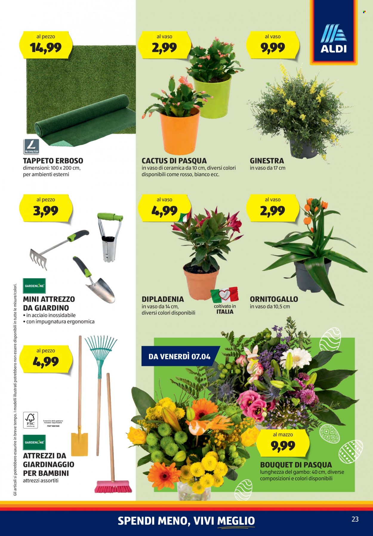 Volantino Aldi - 3/4/2023 - 8/4/2023. Pagina 23