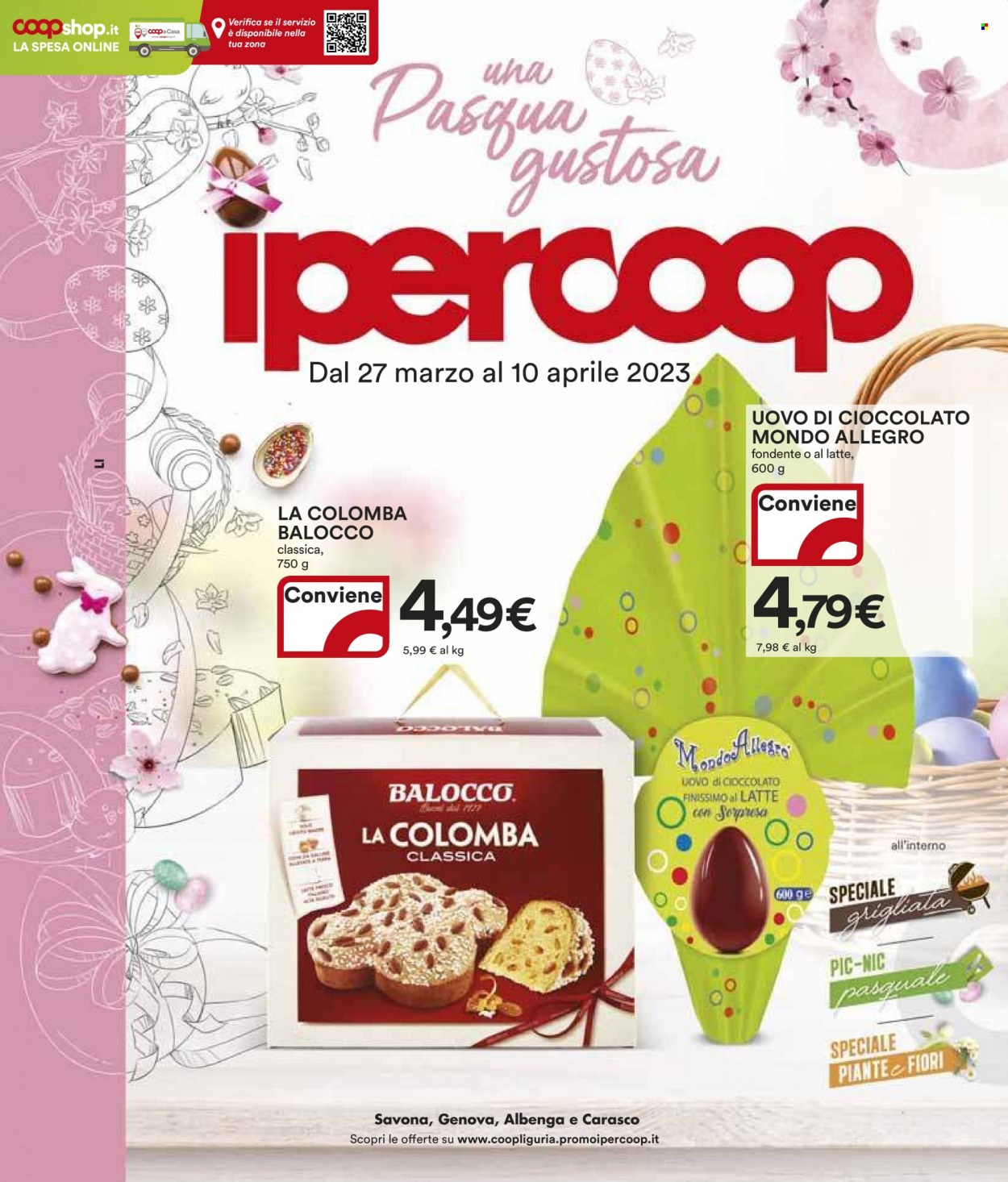 Leták Coop - 27.3.2023 - 10.4.2023. Strana 1