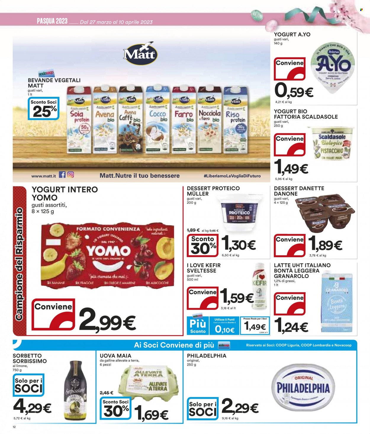 Leták Coop - 27.3.2023 - 10.4.2023. Strana 12