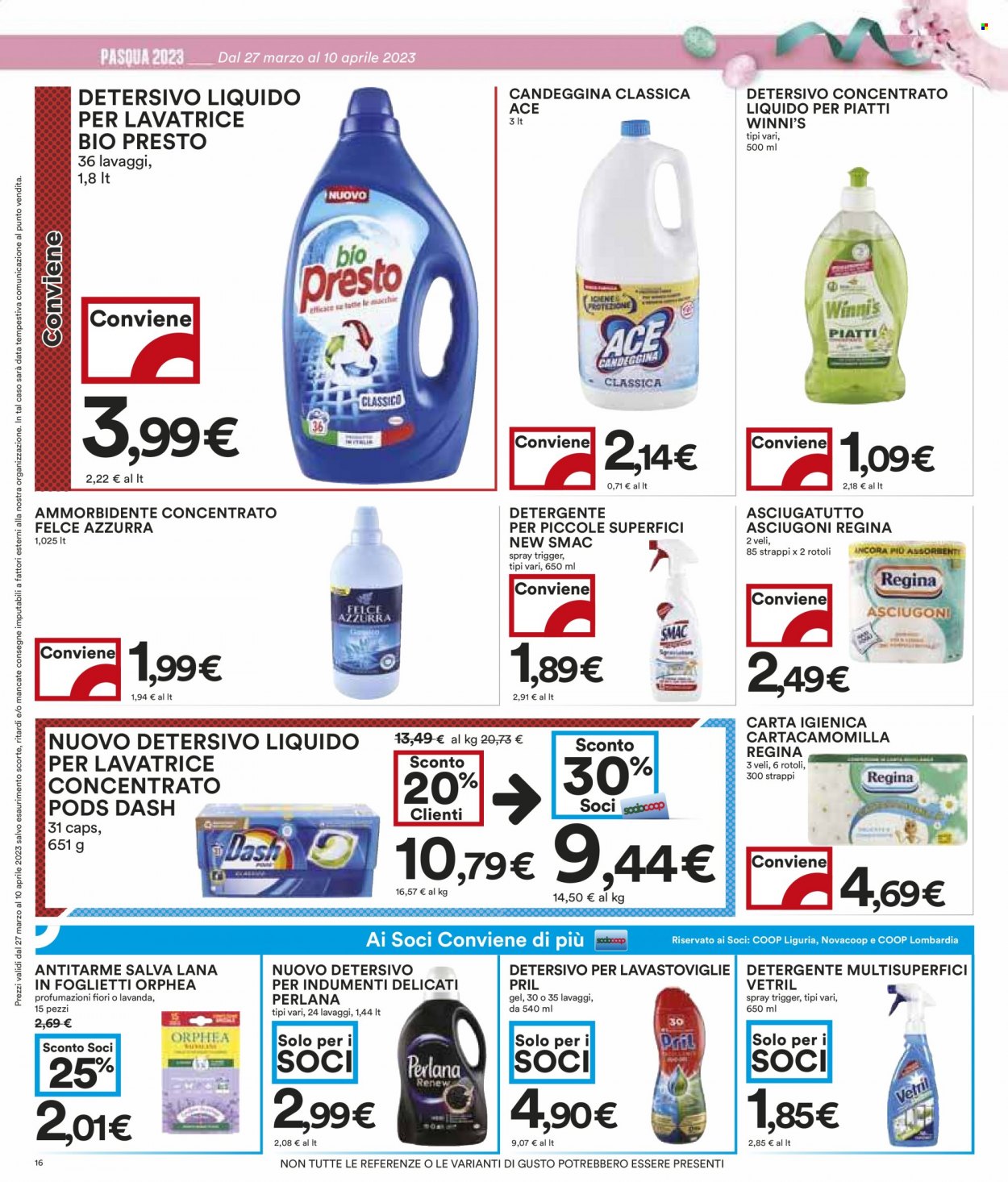 Leták Coop - 27.3.2023 - 10.4.2023. Strana 16