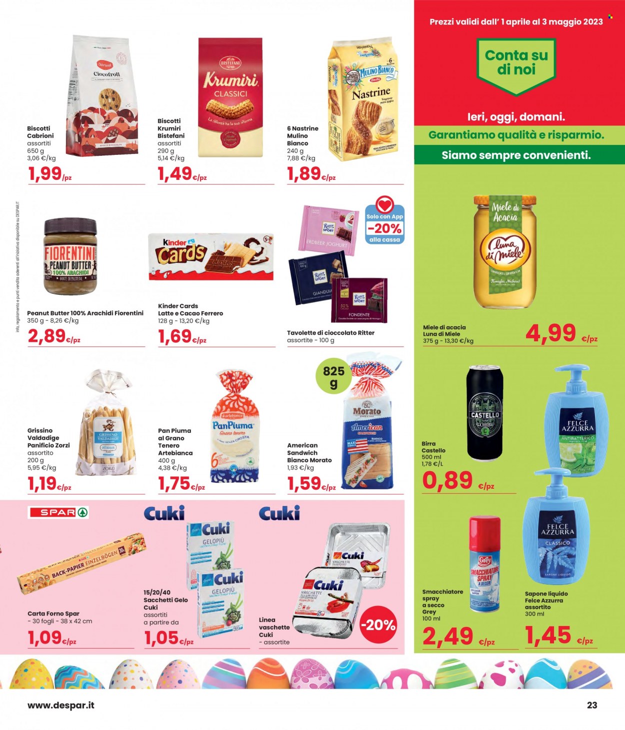 Volantino Interspar - 27/3/2023 - 8/4/2023. Pagina 23
