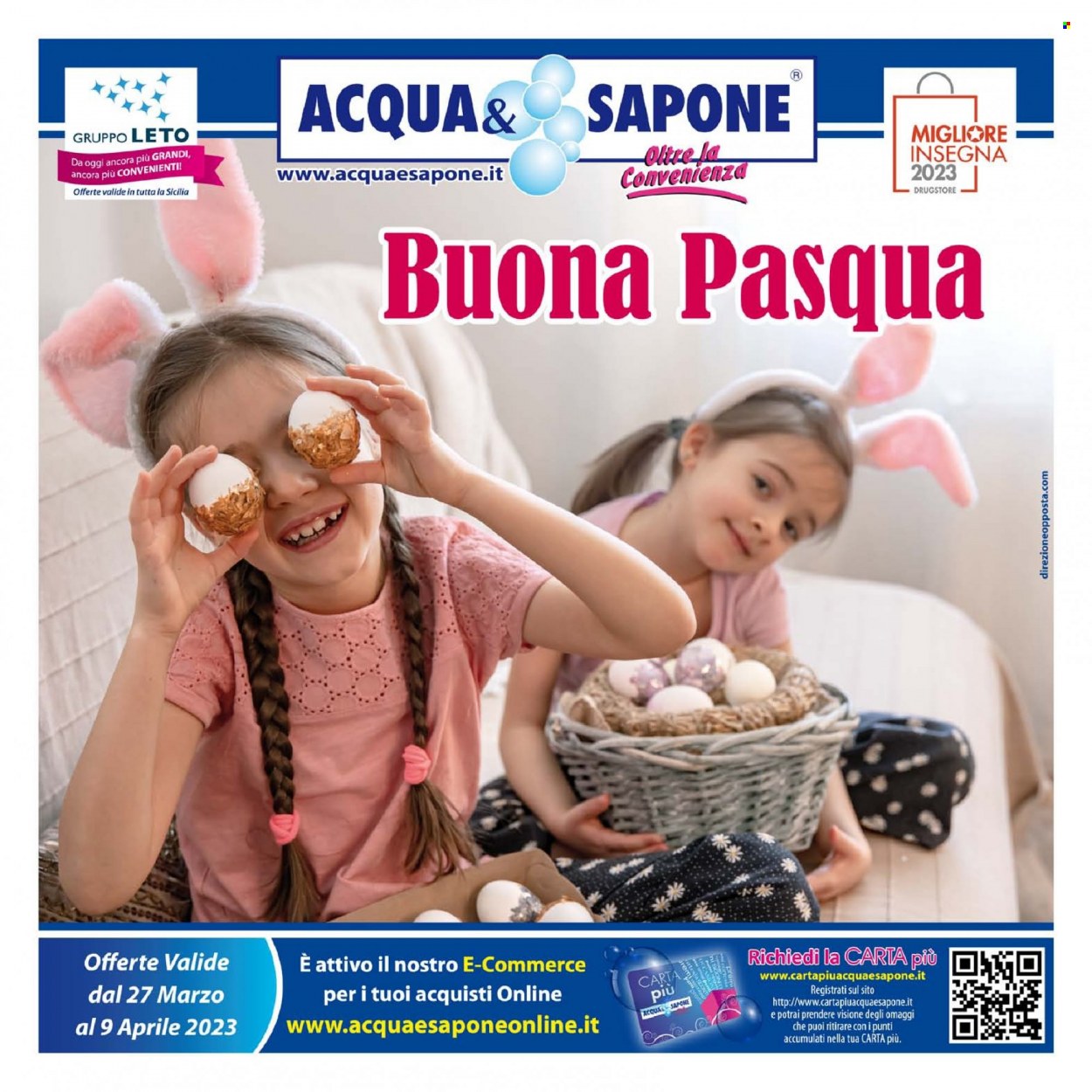 Volantino Acqua & Sapone - 27/3/2023 - 9/4/2023. Pagina 1