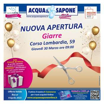 Volantino Acqua & Sapone - 30/3/2023 - 9/4/2023.