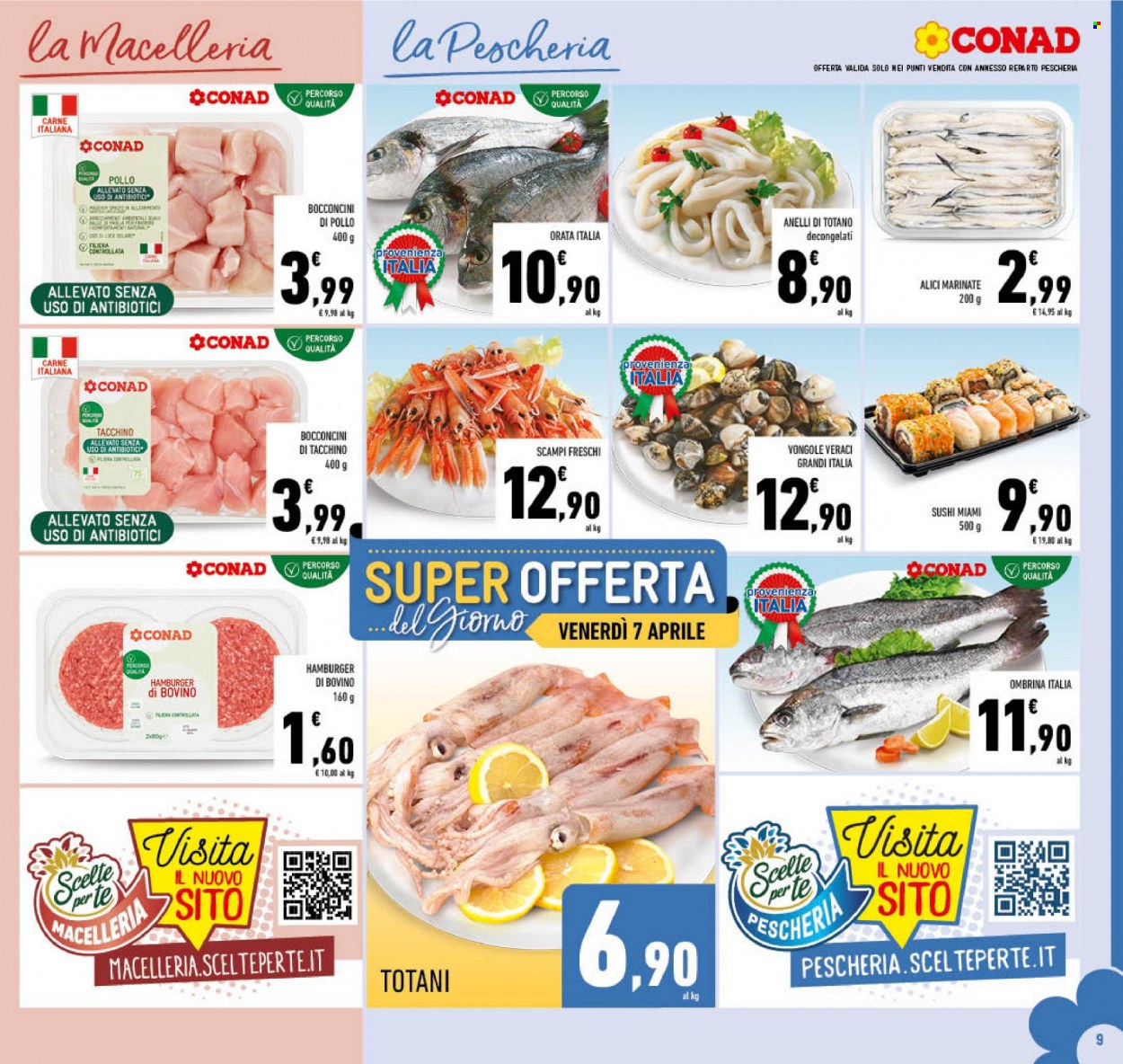 Volantino Conad - 29/3/2023 - 8/4/2023. Pagina 9