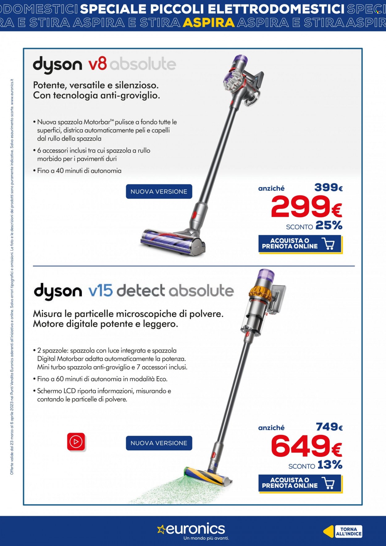 Volantino Euronics - 23/3/2023 - 6/4/2023. Pagina 3